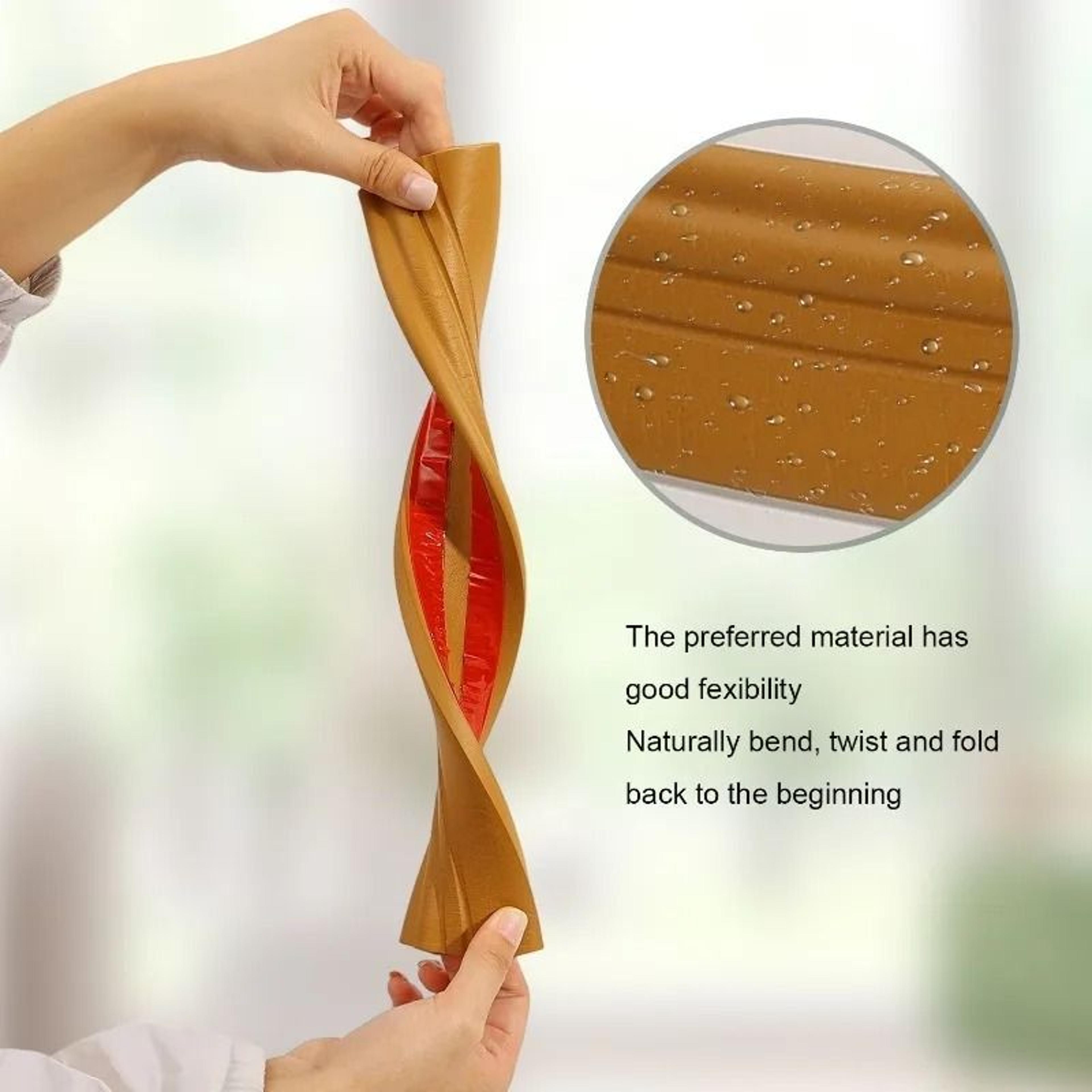 FlexiCore AntiCollision SelfAdhesive Foam Baseboard  Corner Trim 1
