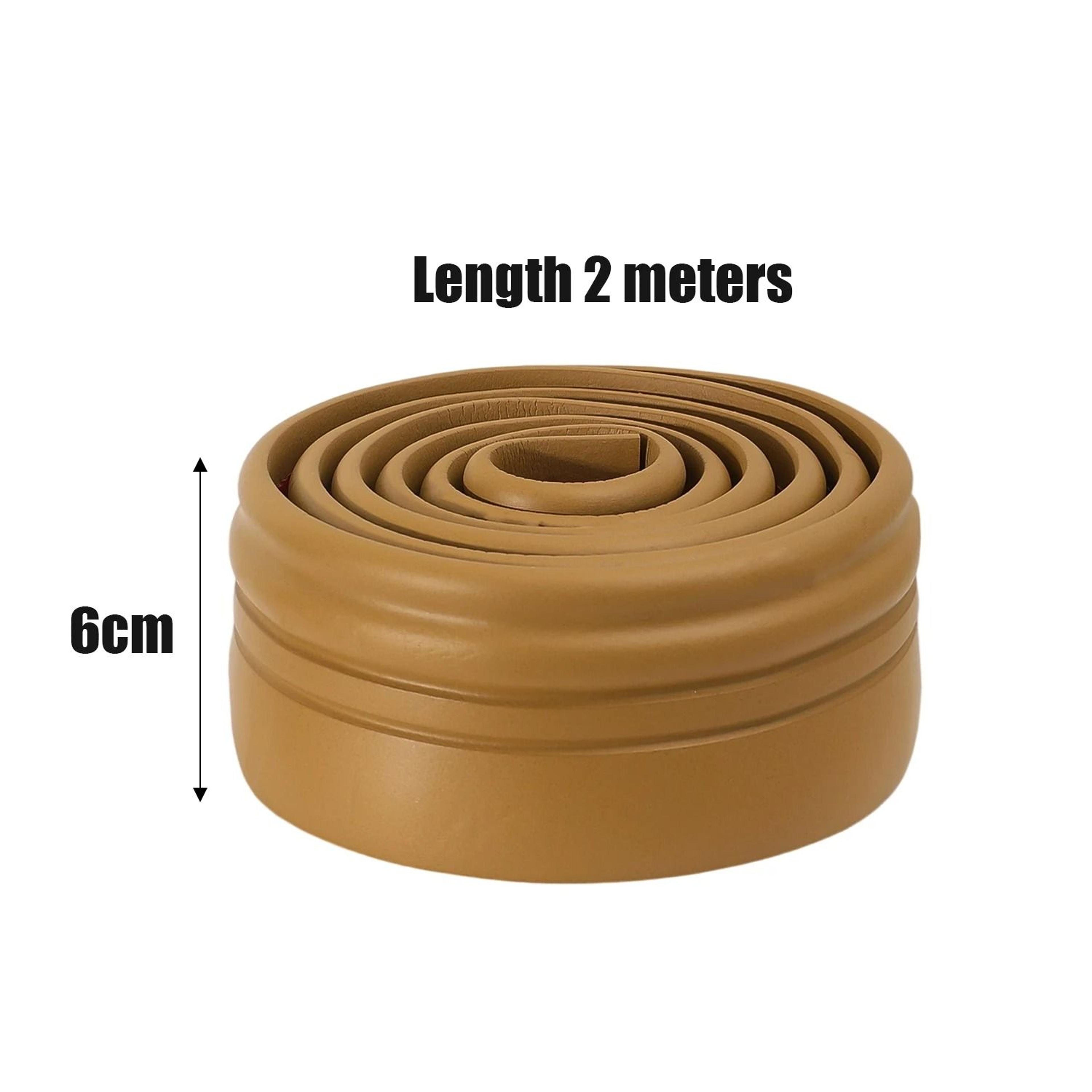 FlexiCore AntiCollision SelfAdhesive Foam Baseboard  Corner Trim 8