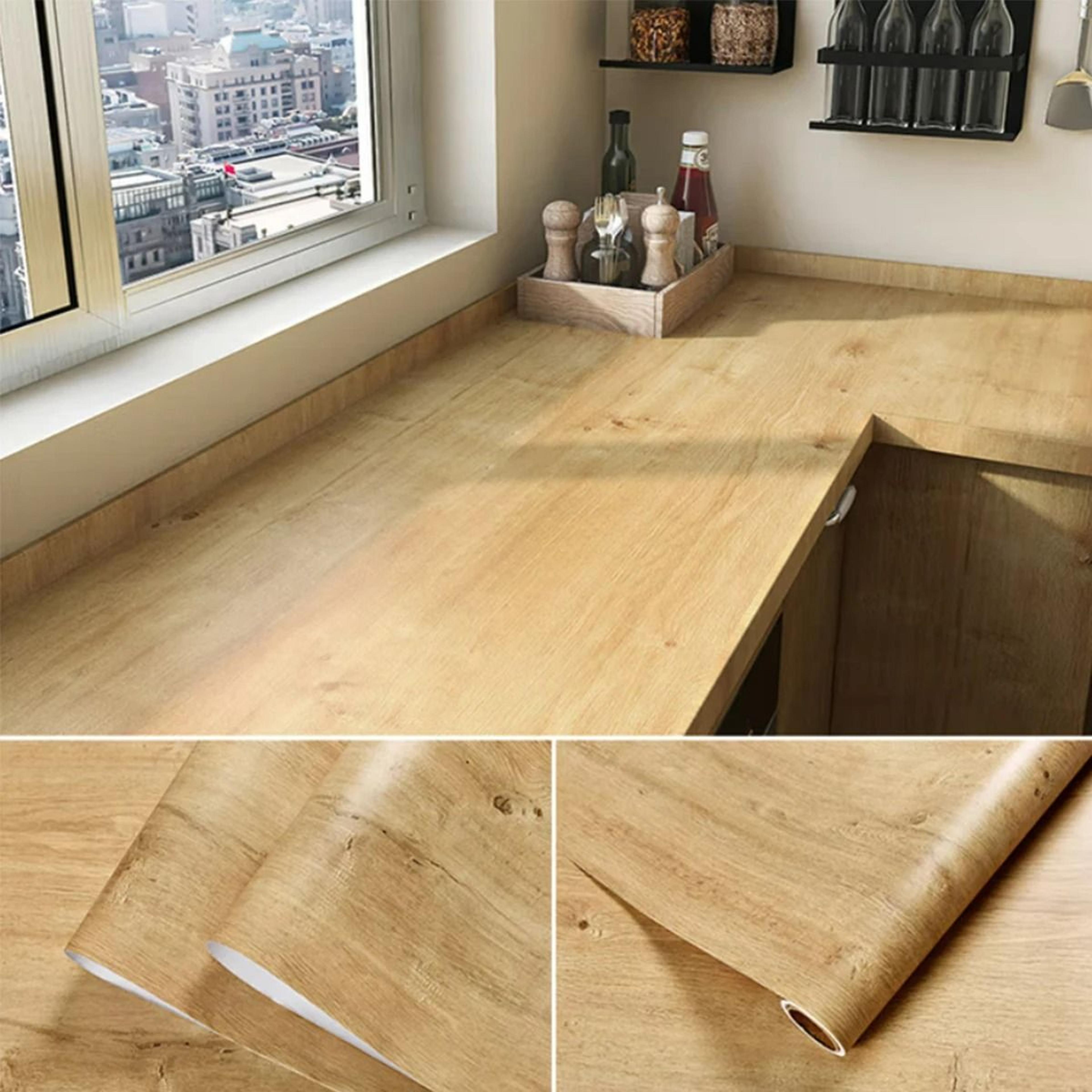 Waterproof Wood Grain SelfAdhesive Furniture Renovation Film 12