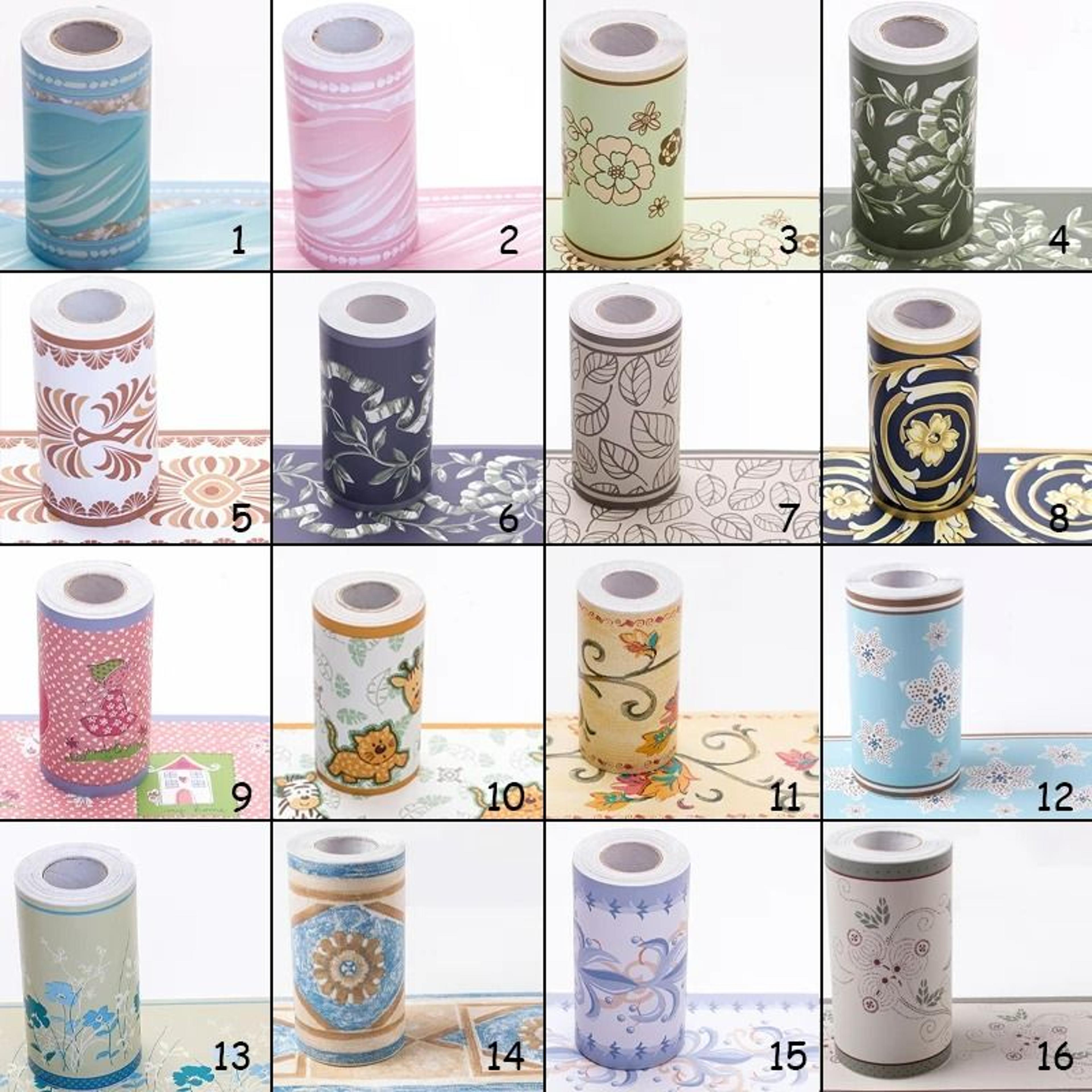 SelfAdhesive Decorative Pattern Wall Border  Waistline Roll 1