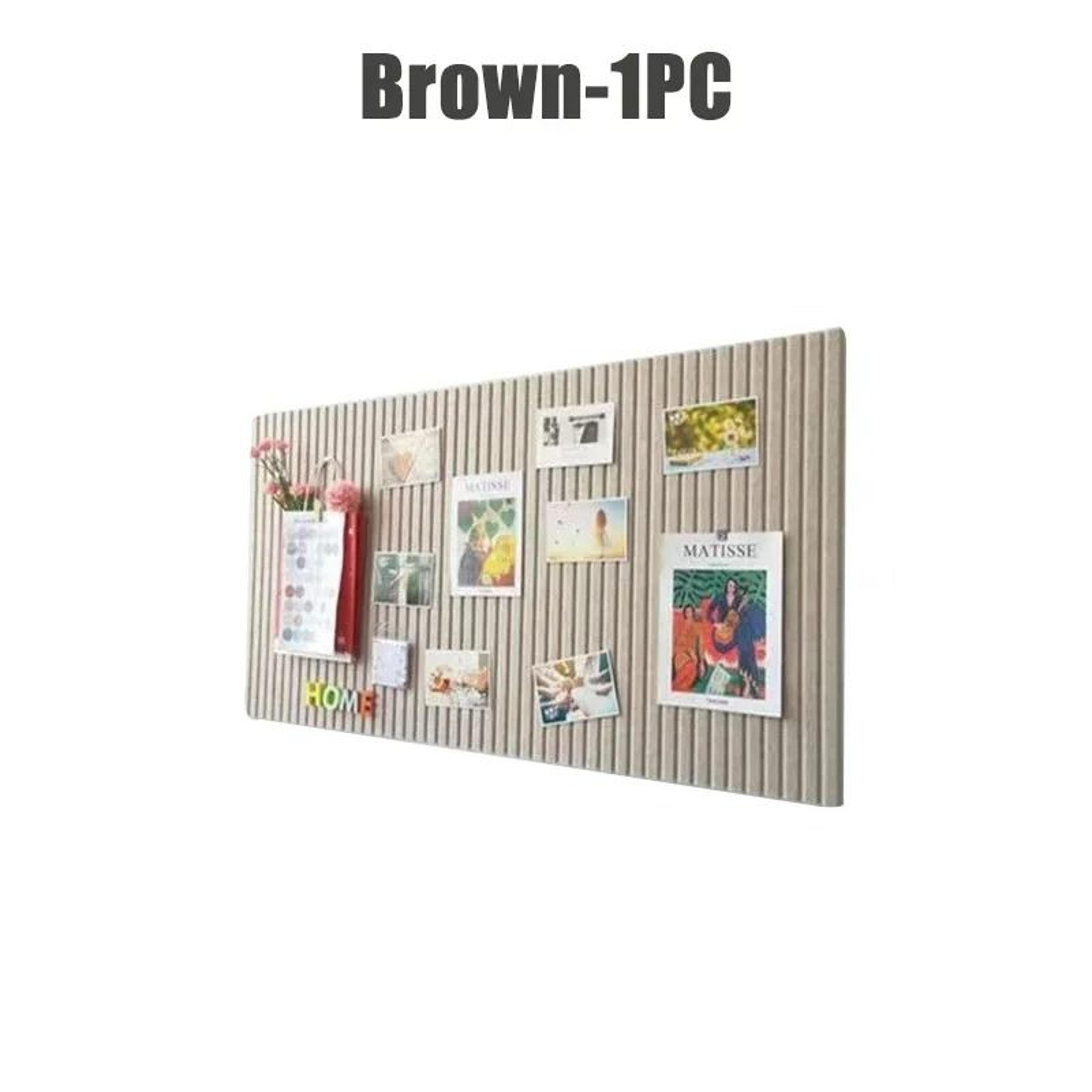 3D Cushioned Felt Bulletin Board  Photo Wall Display Panel 8