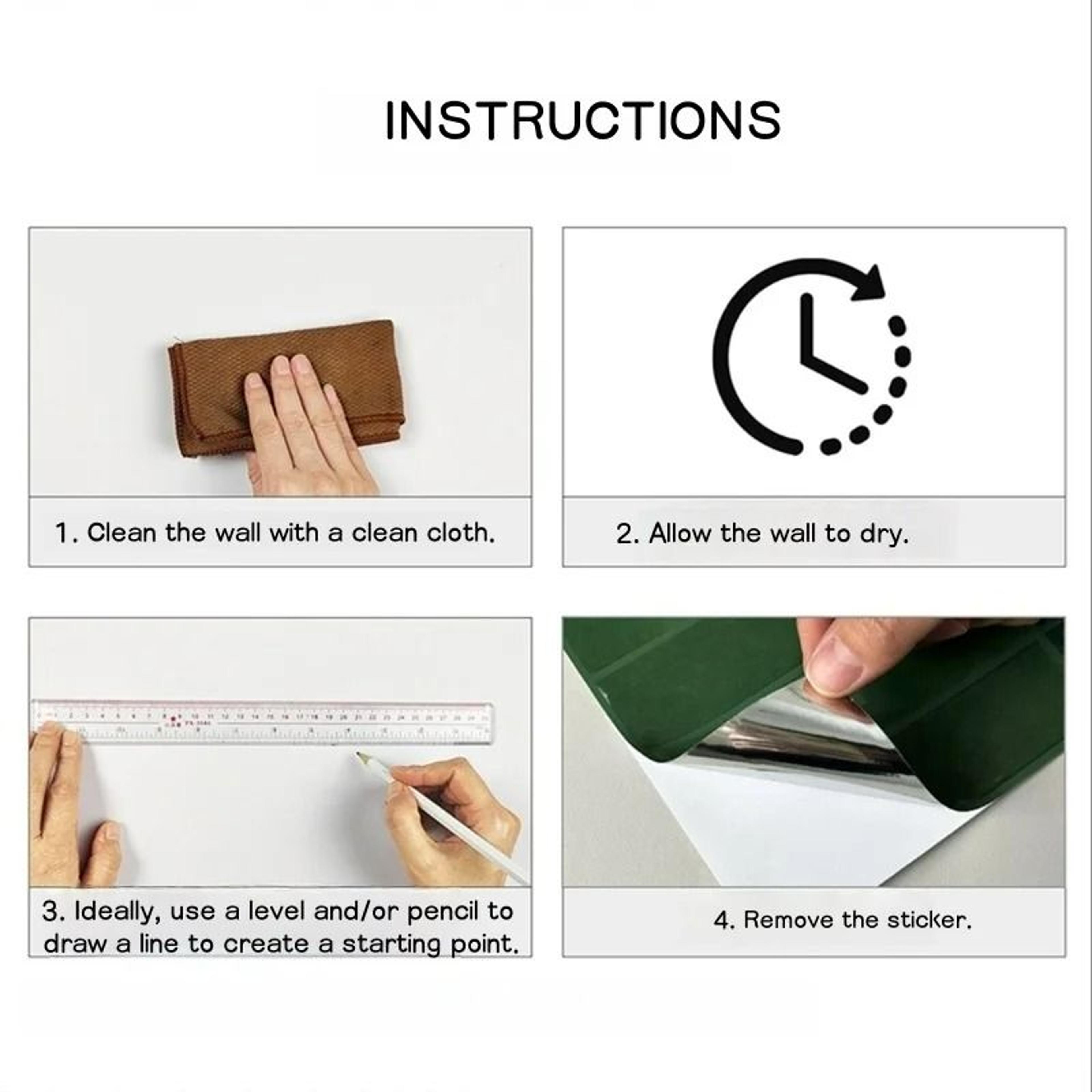 3D SelfAdhesive Waterproof PVC Tile Wall Sticker 3