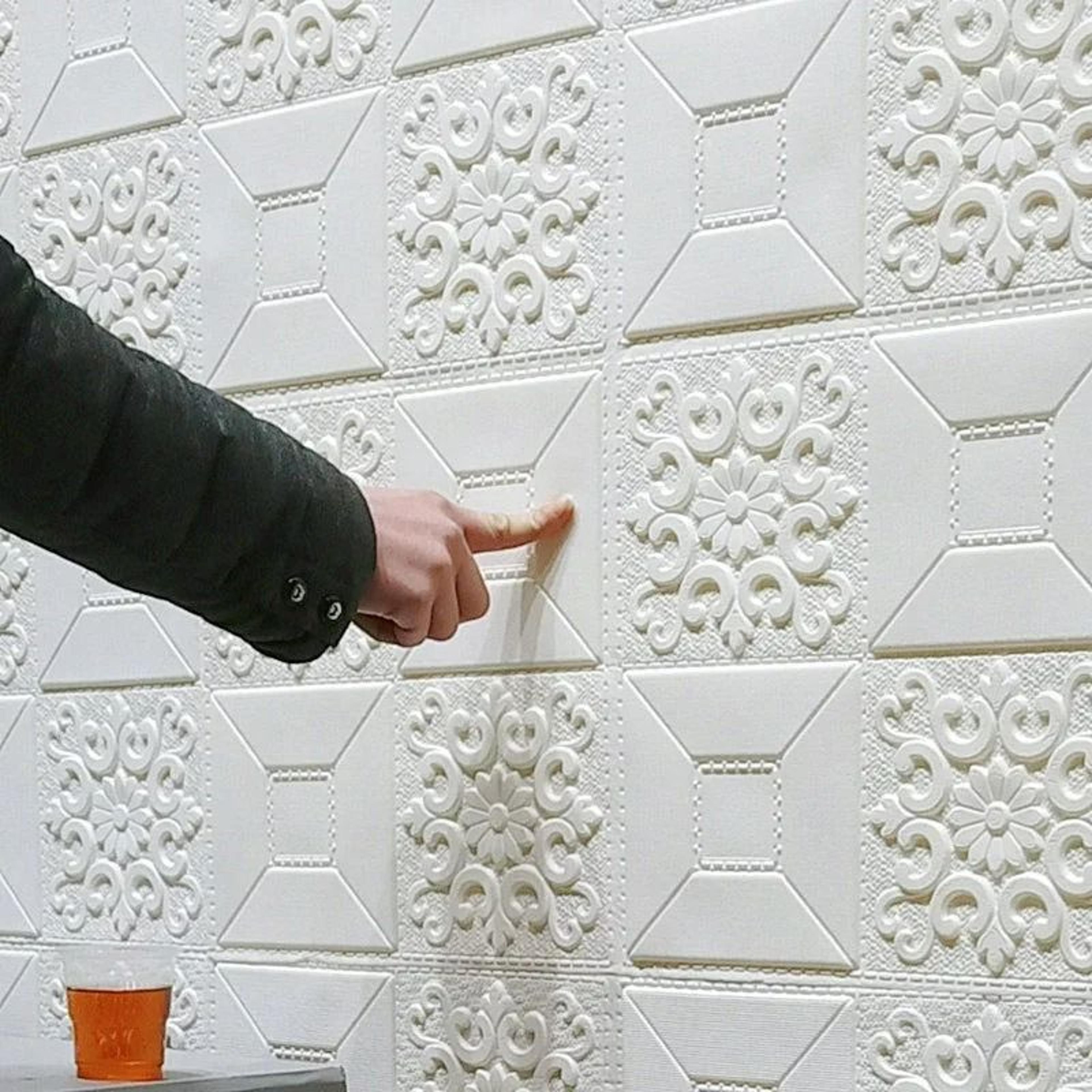 Waterproof 3D Stereo Roof  Ceiling SelfAdhesive Wallpaper Roll 5