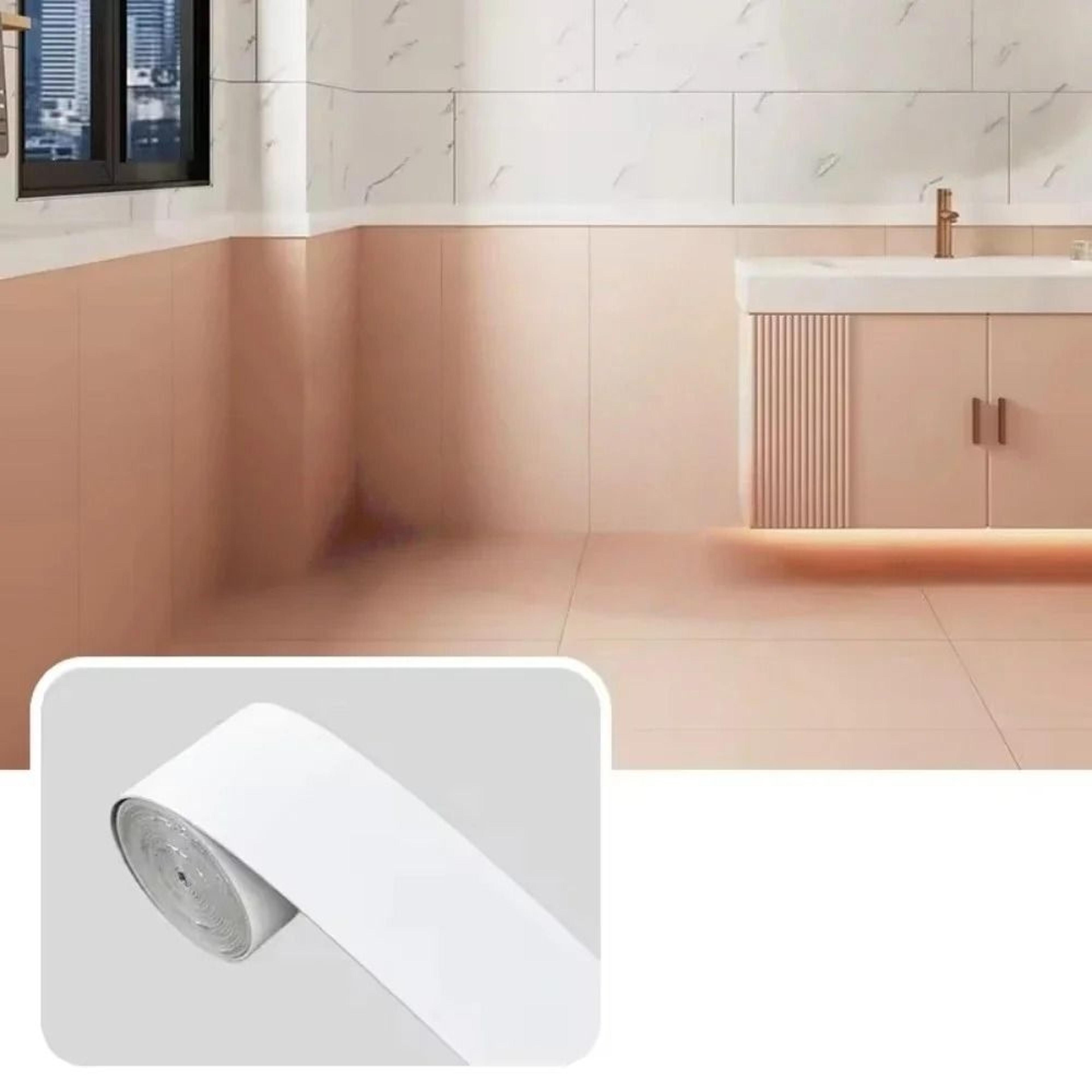 Thickened Flexible Foam SelfAdhesive Wall Trim  Baseboard Strip 7