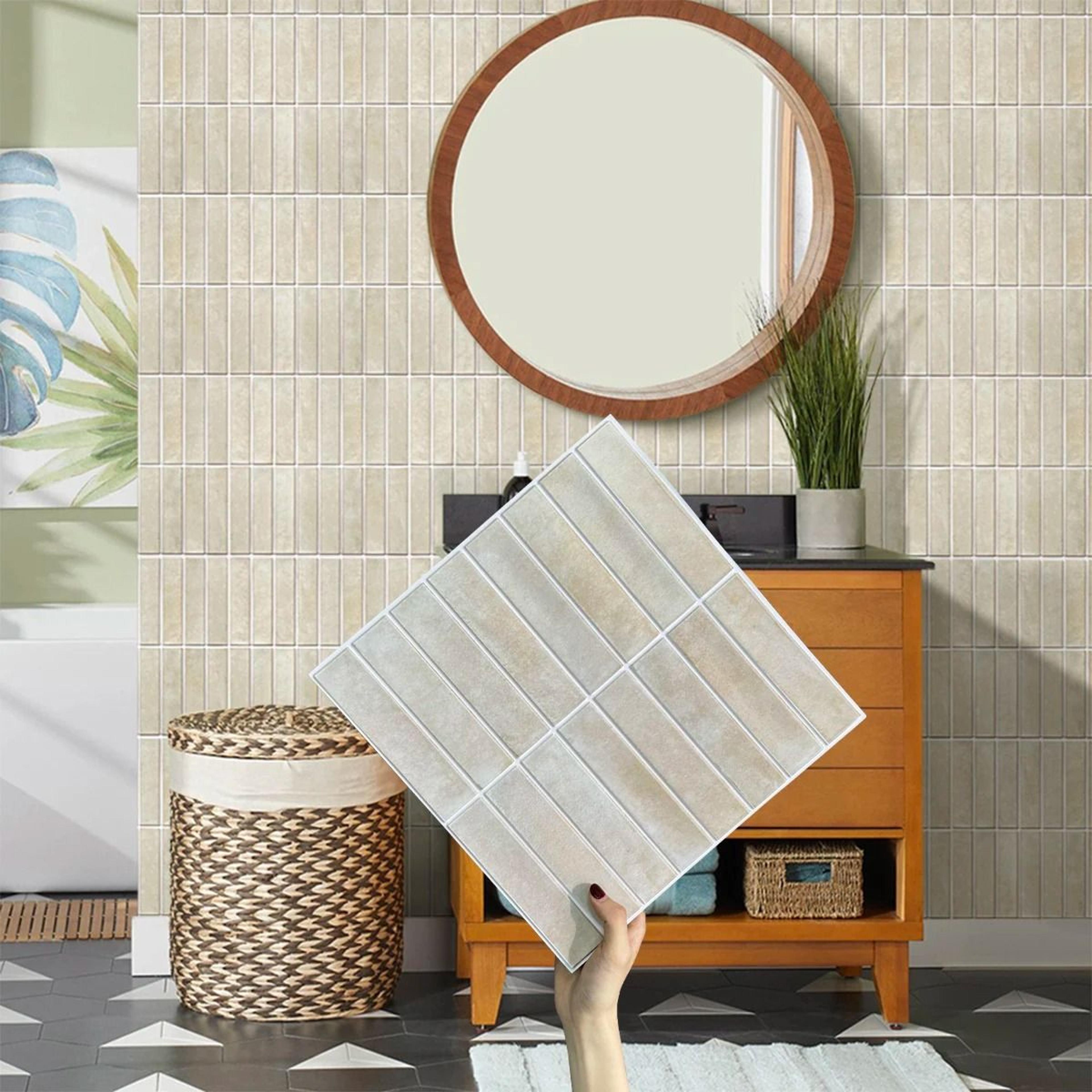 3D Waterproof Modular Tile SelfAdhesive Wall Panels 1