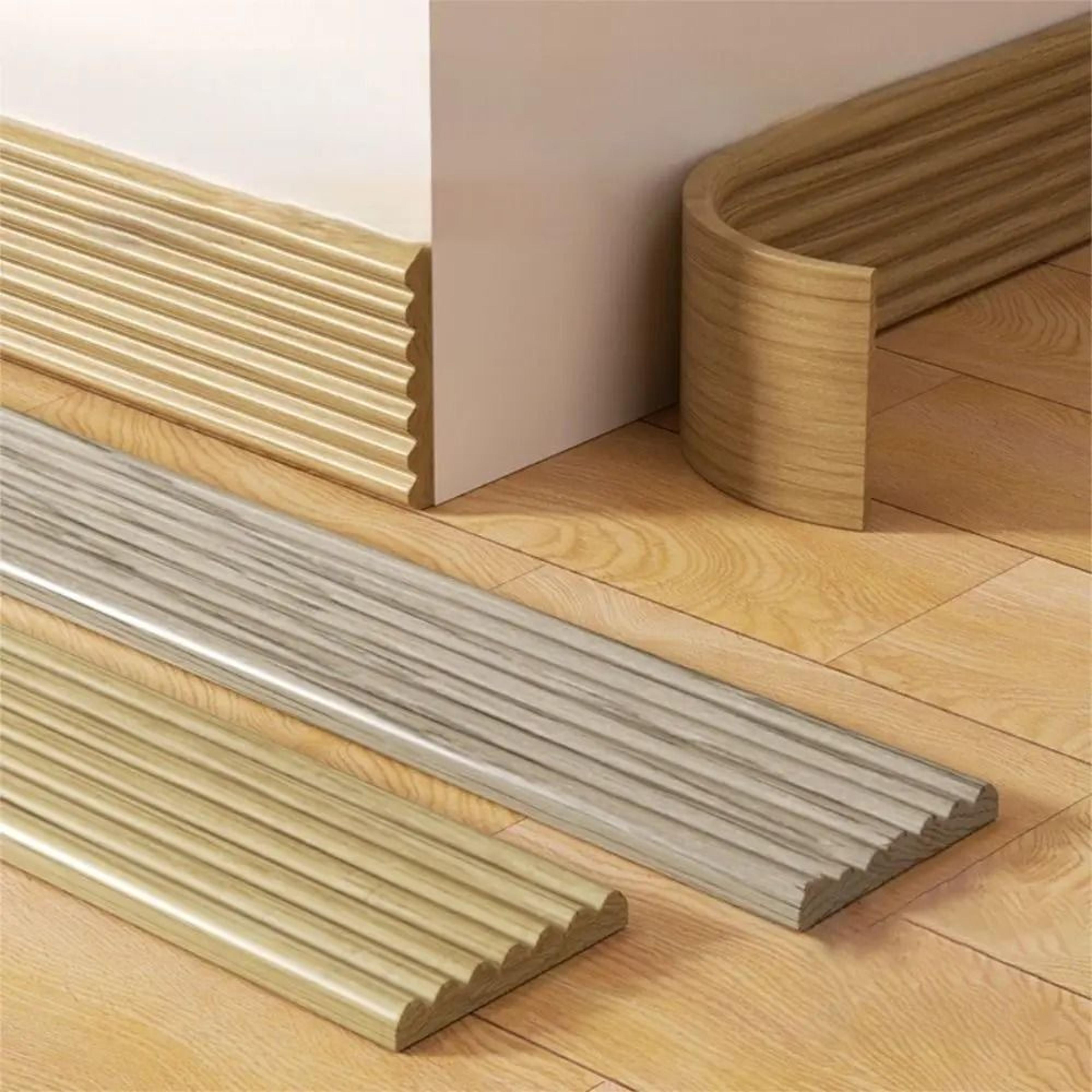 Thickened Flexible Foam Baseboard  3D Wall Trim Strip 0