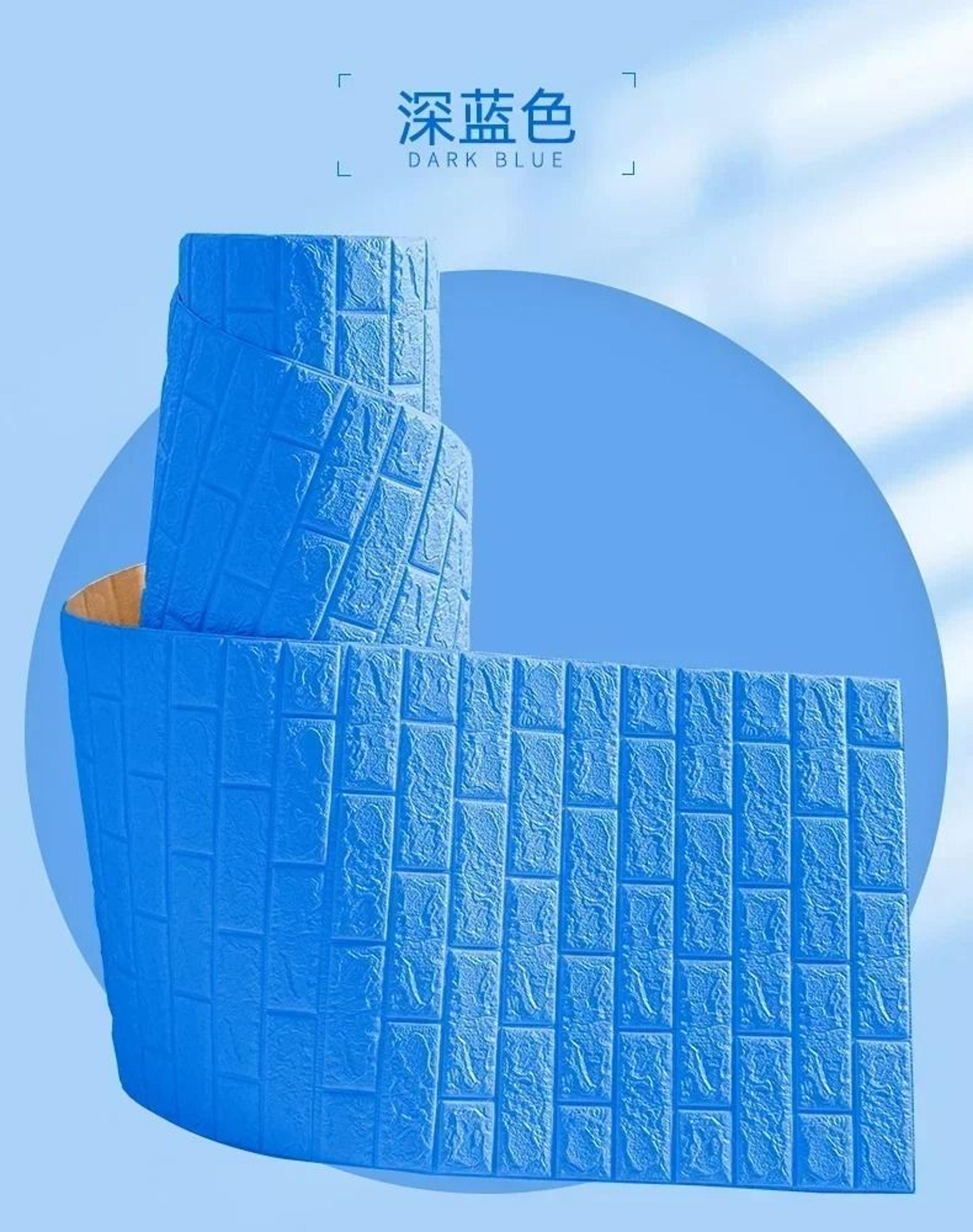 3D Soft AntiCollision Foam Brick SelfAdhesive Wallpaper Roll 8