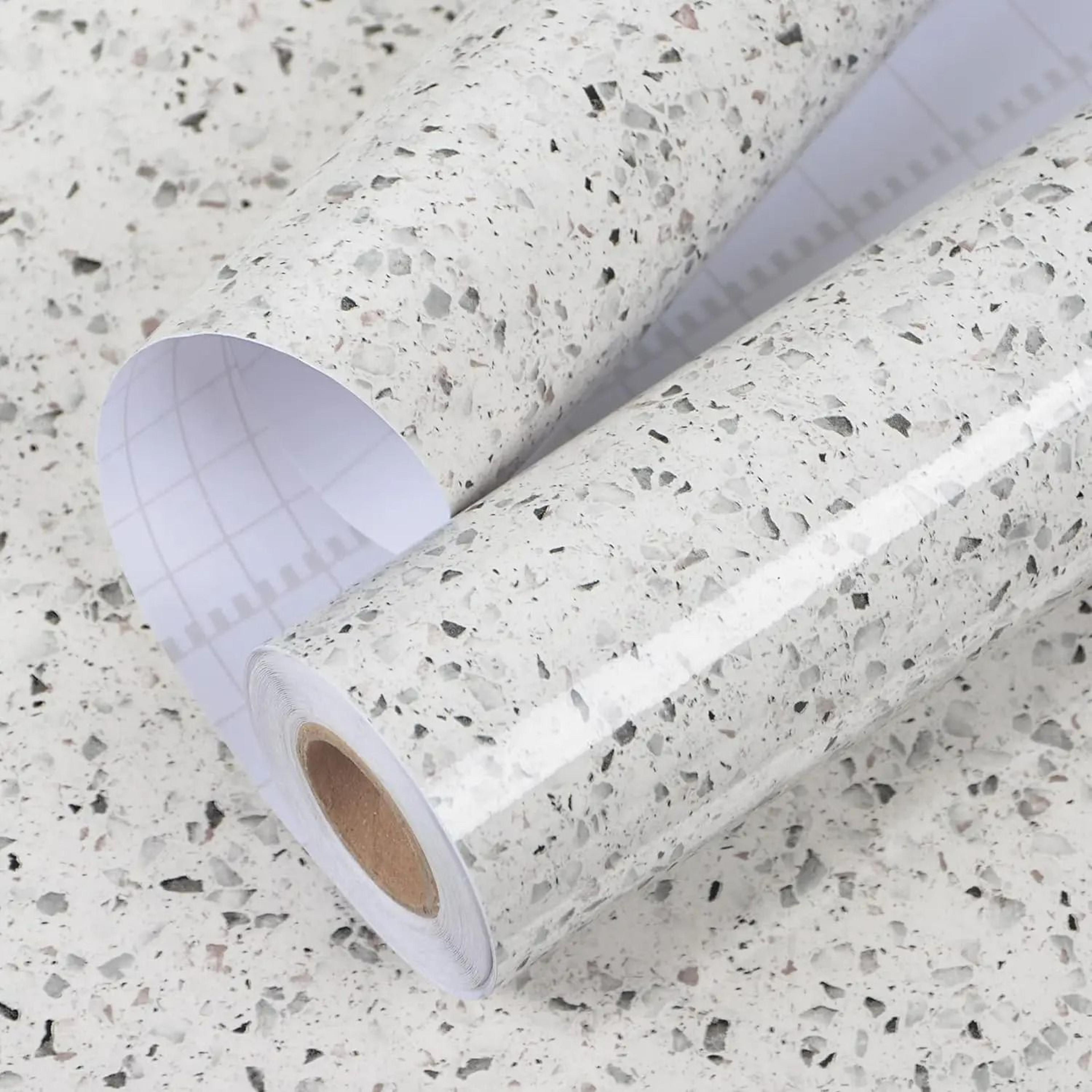 Terrazzo  Granite SelfAdhesive Waterproof Countertop Wallpaper Roll 8