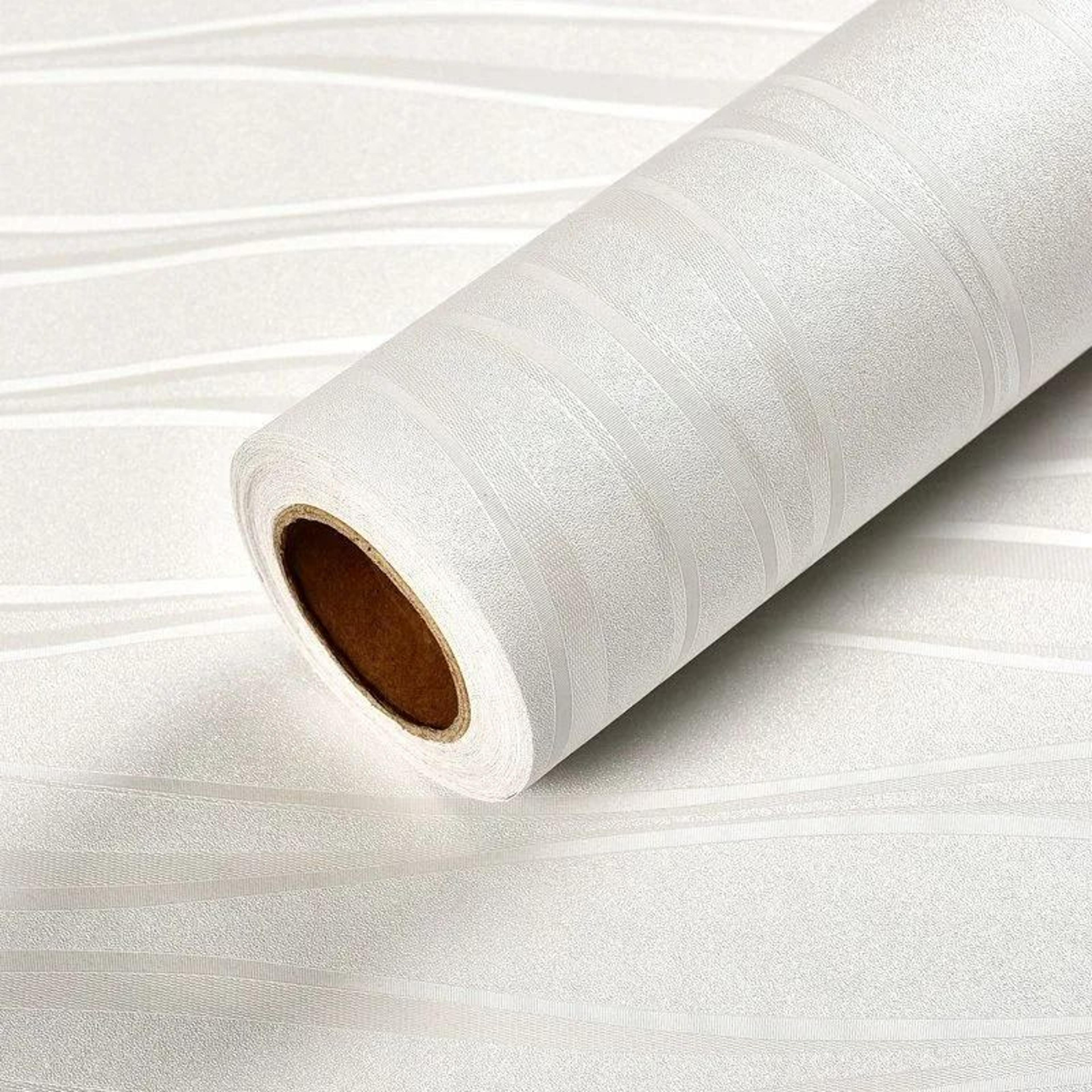 Waterproof Solid Color Linen Textured SelfAdhesive Wallpaper 19