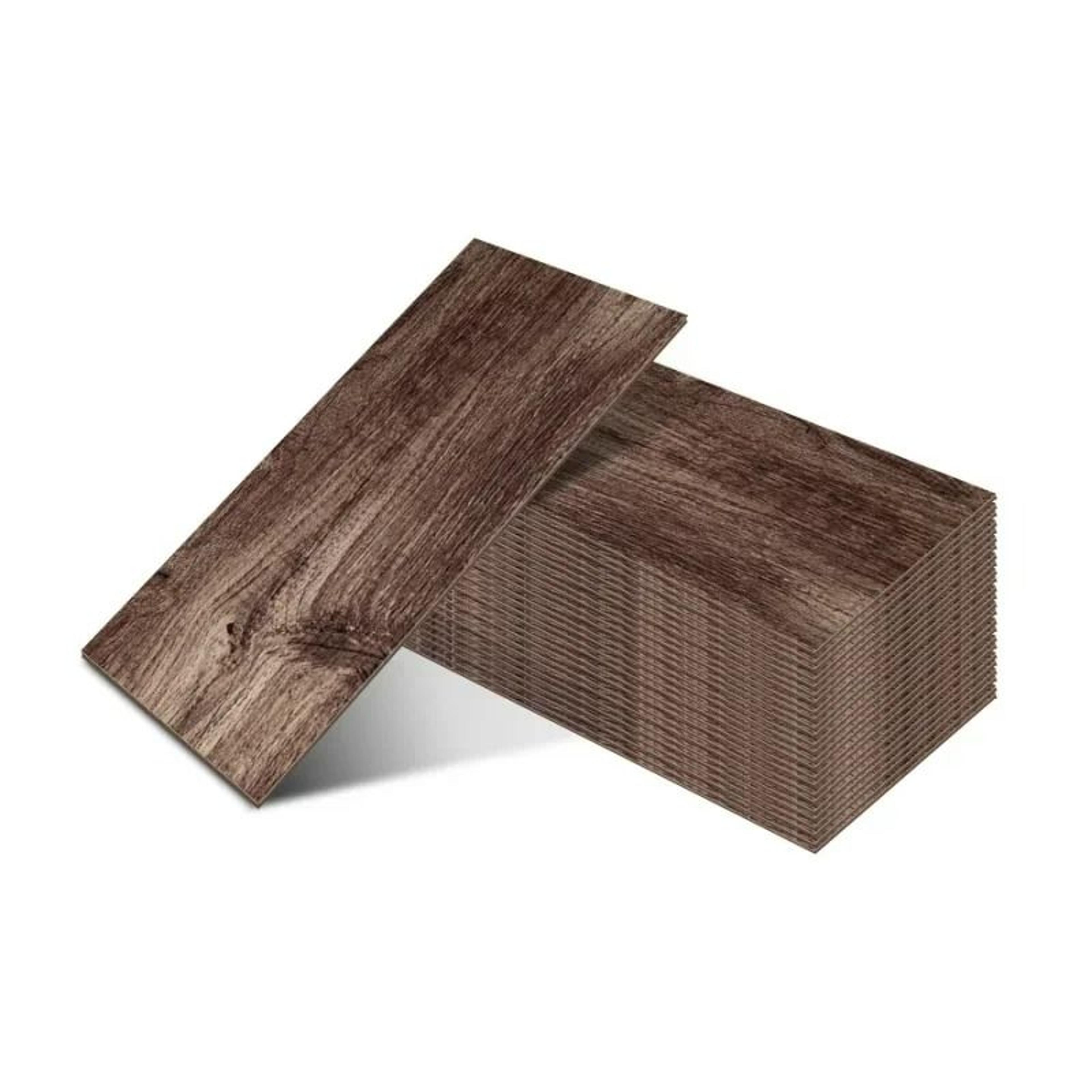 32Piece SelfAdhesive WoodGrain Vinyl Flooring Planks 8