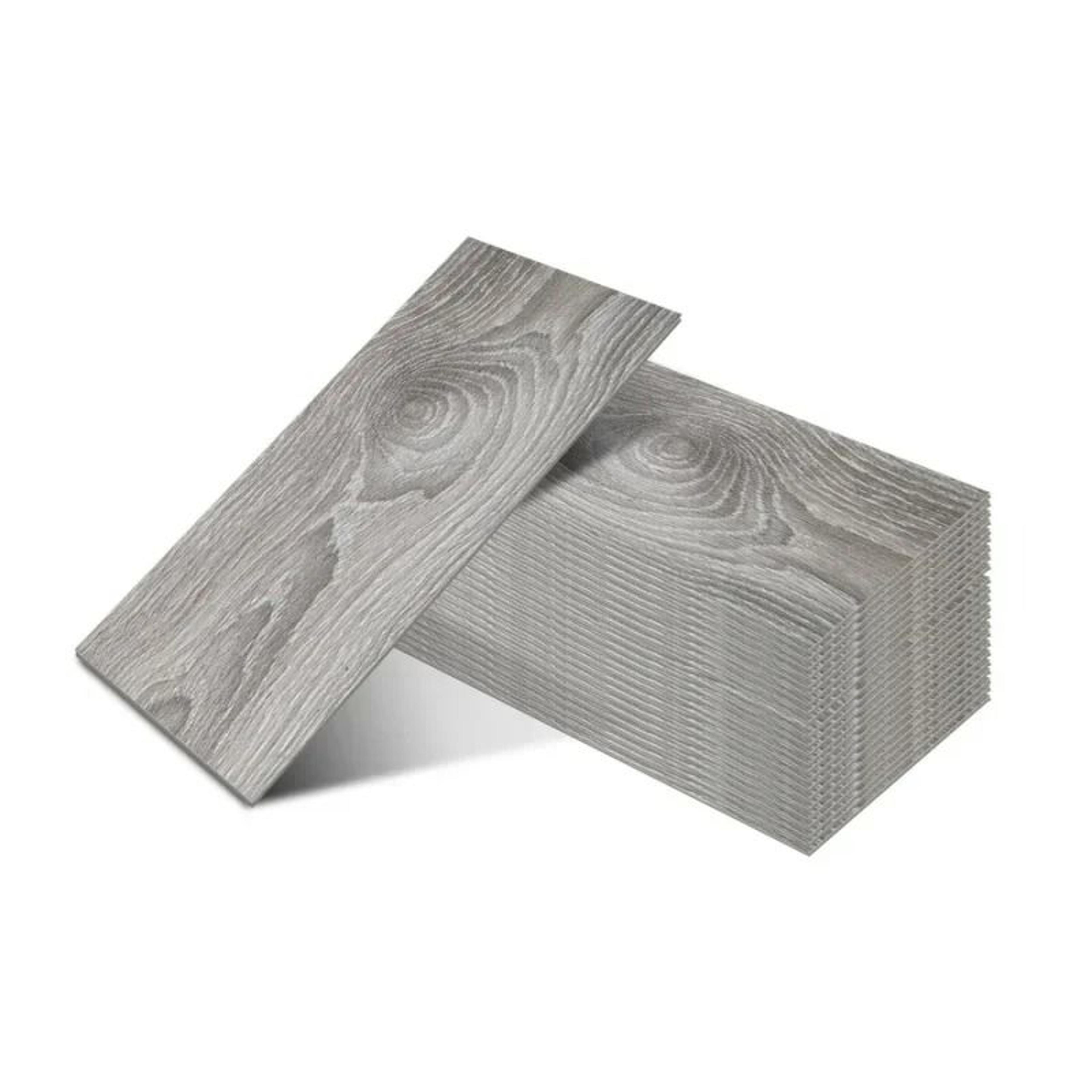 32Piece SelfAdhesive WoodGrain Vinyl Flooring Planks 12