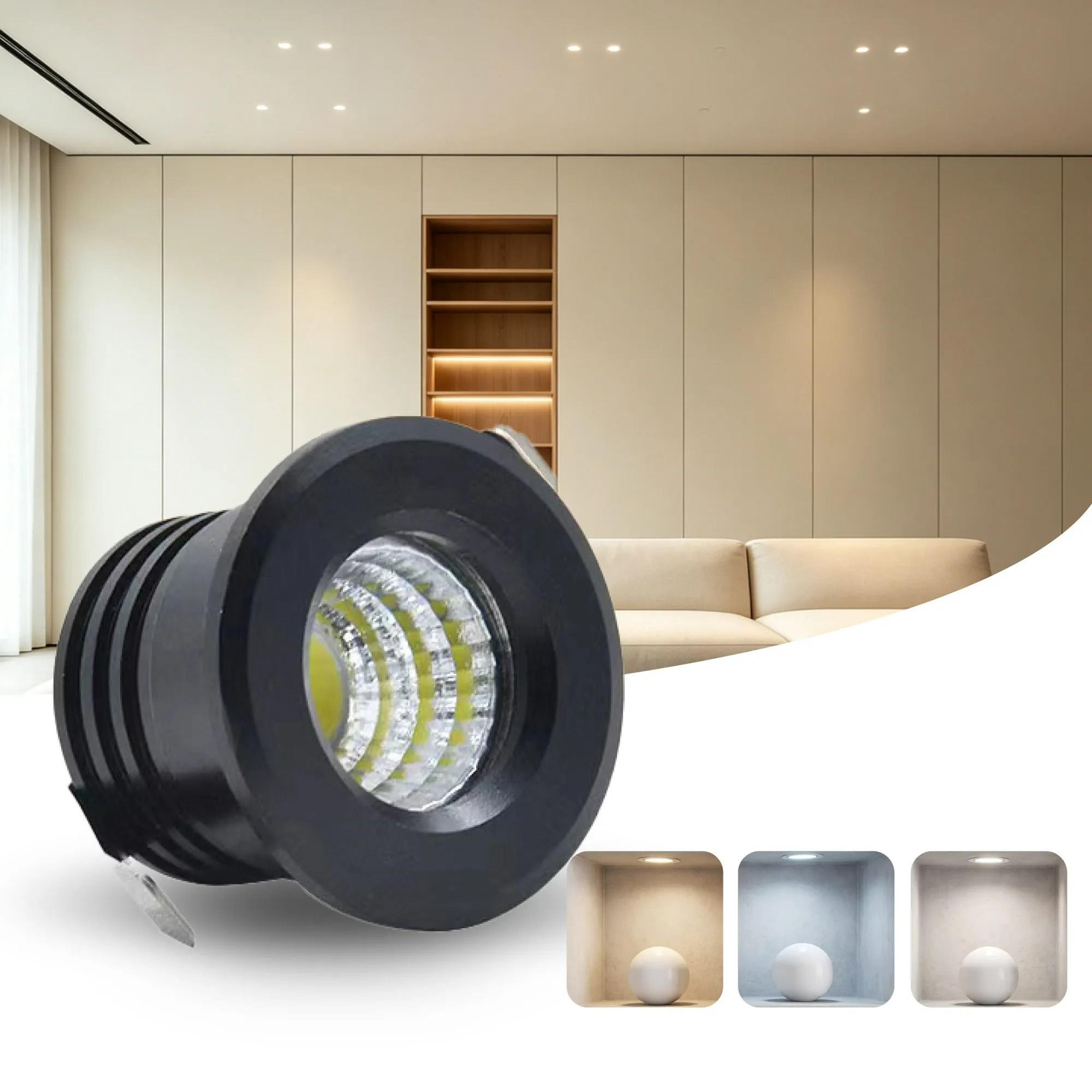 Mini COB LED Spotlight  Recessed Cabinet Downlight 7
