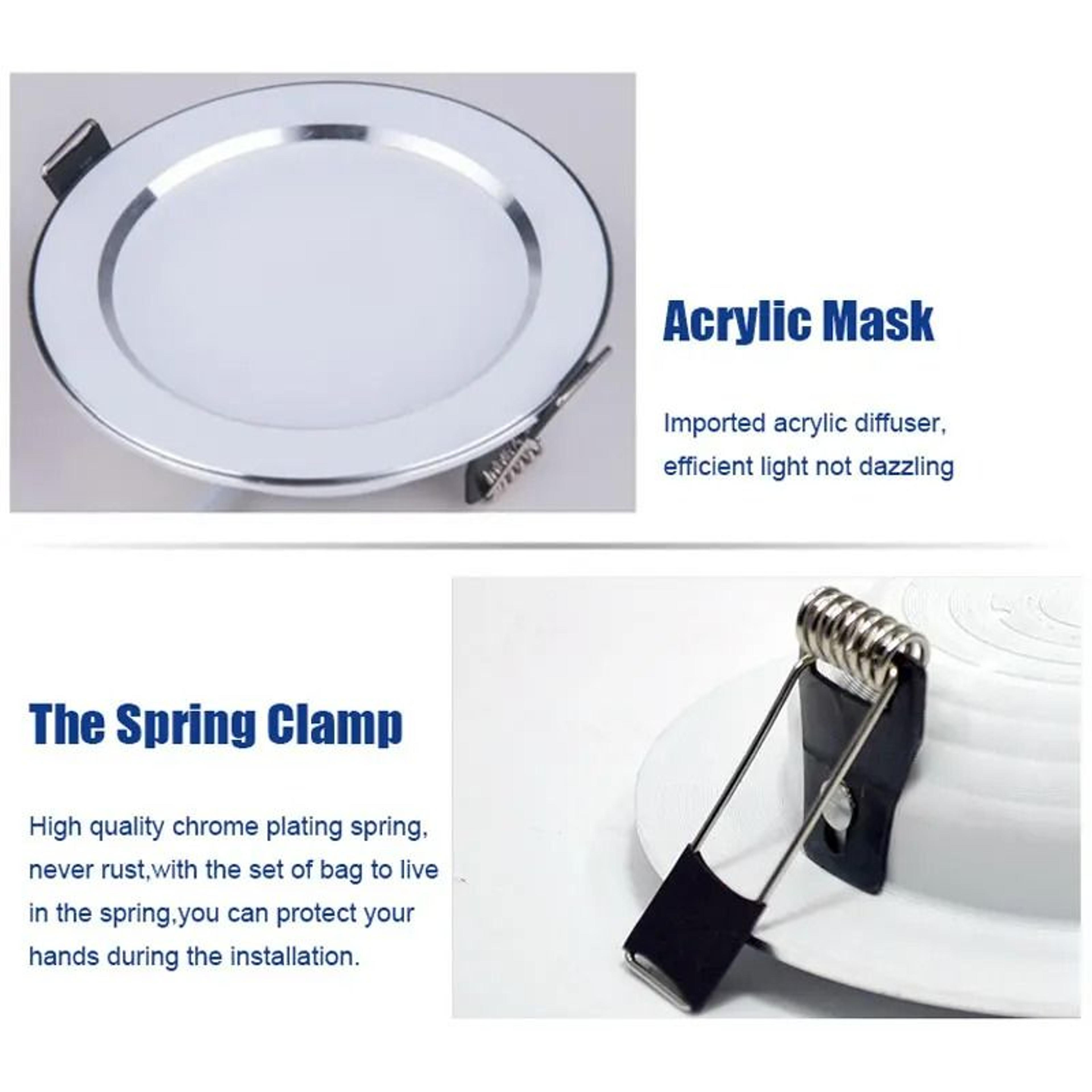 4Pack Waterproof Dimmable Outdoor  Bathroom LED Downlights 4