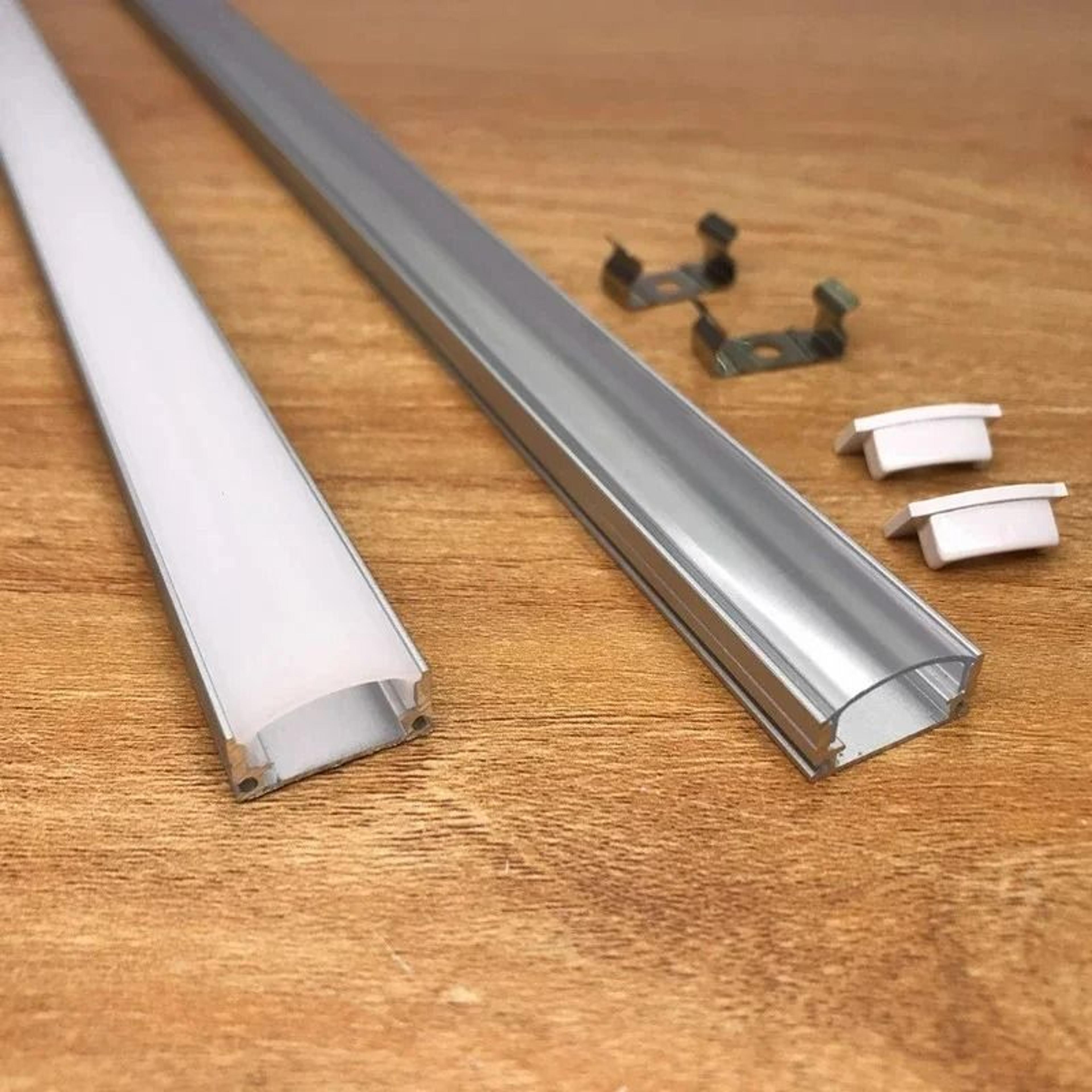 10Pack 33 Ft UVShape Aluminum LED Channel Profile Set 2