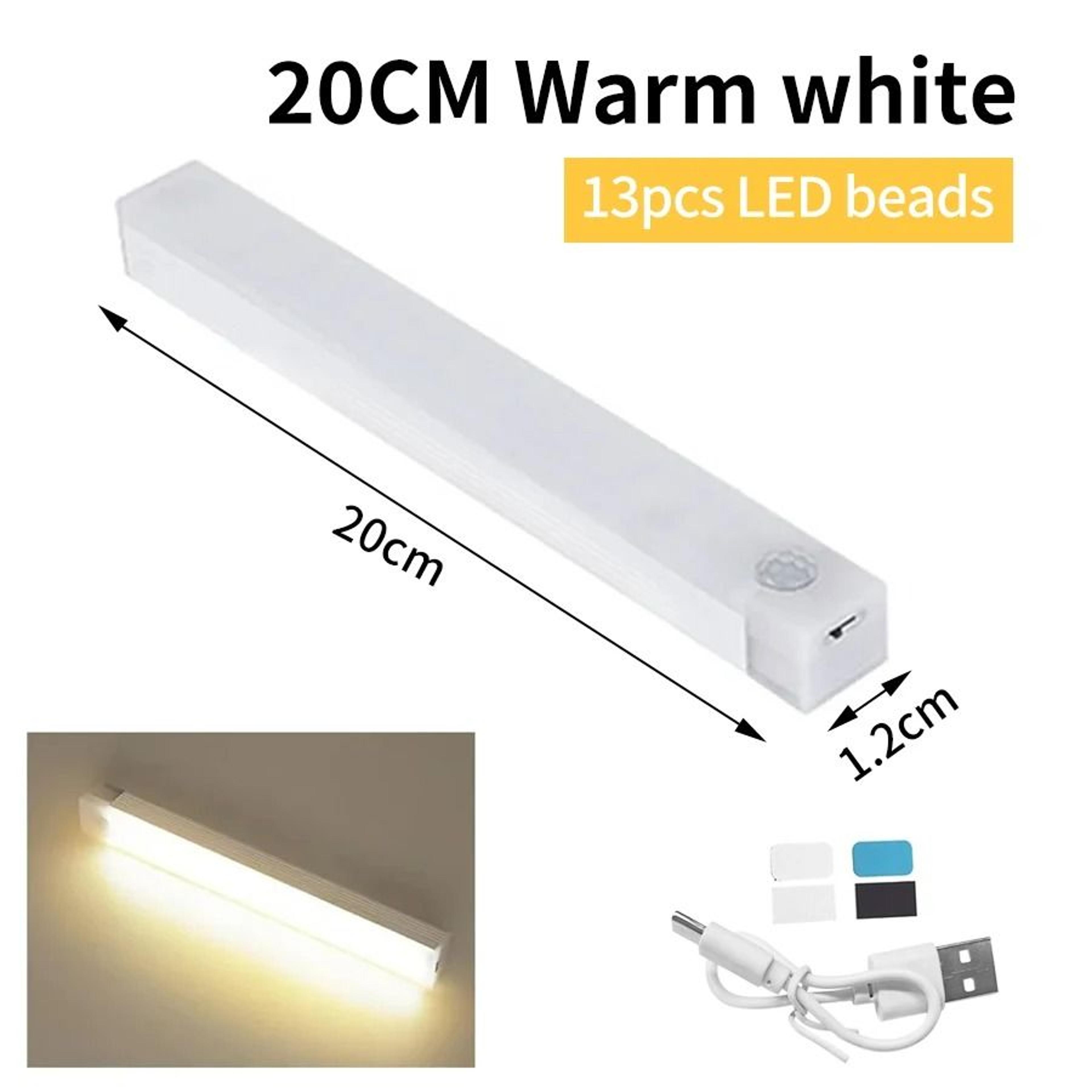 Wireless USB Rechargeable Motion Sensor LED Cabinet Light 13