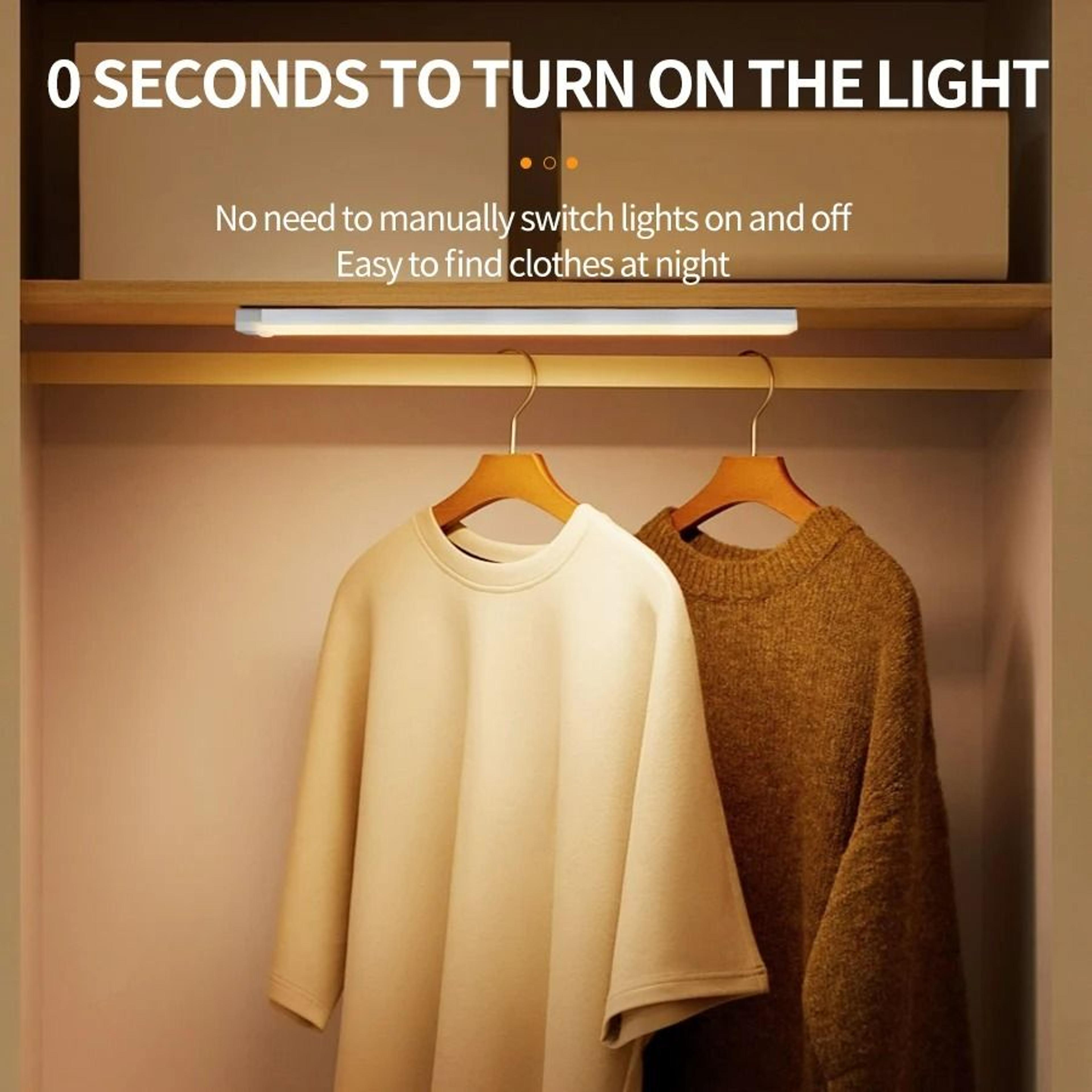 Rechargeable Motion Sensor LED Bar Light 5