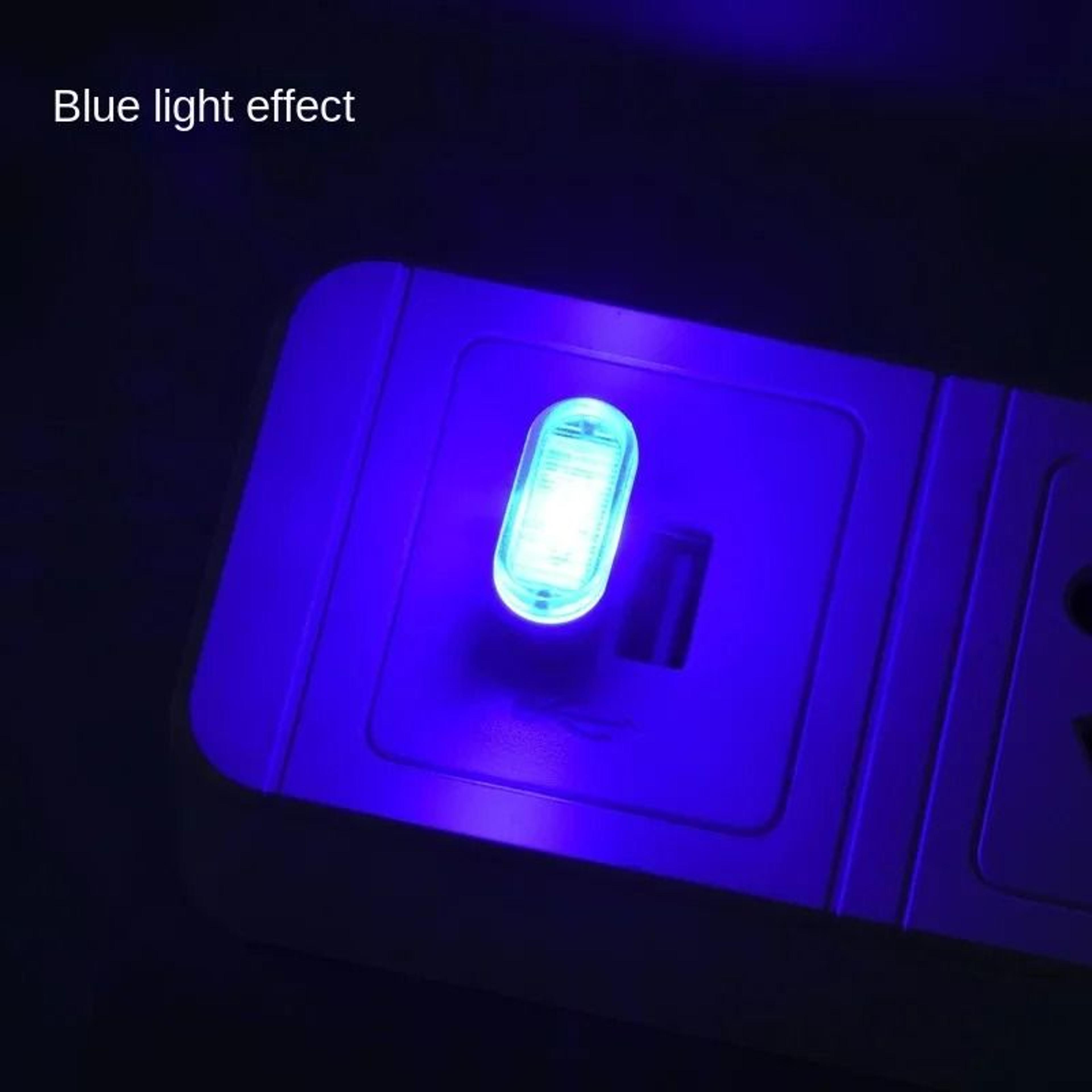 Mini USB LED Car Interior Ambient Light 7