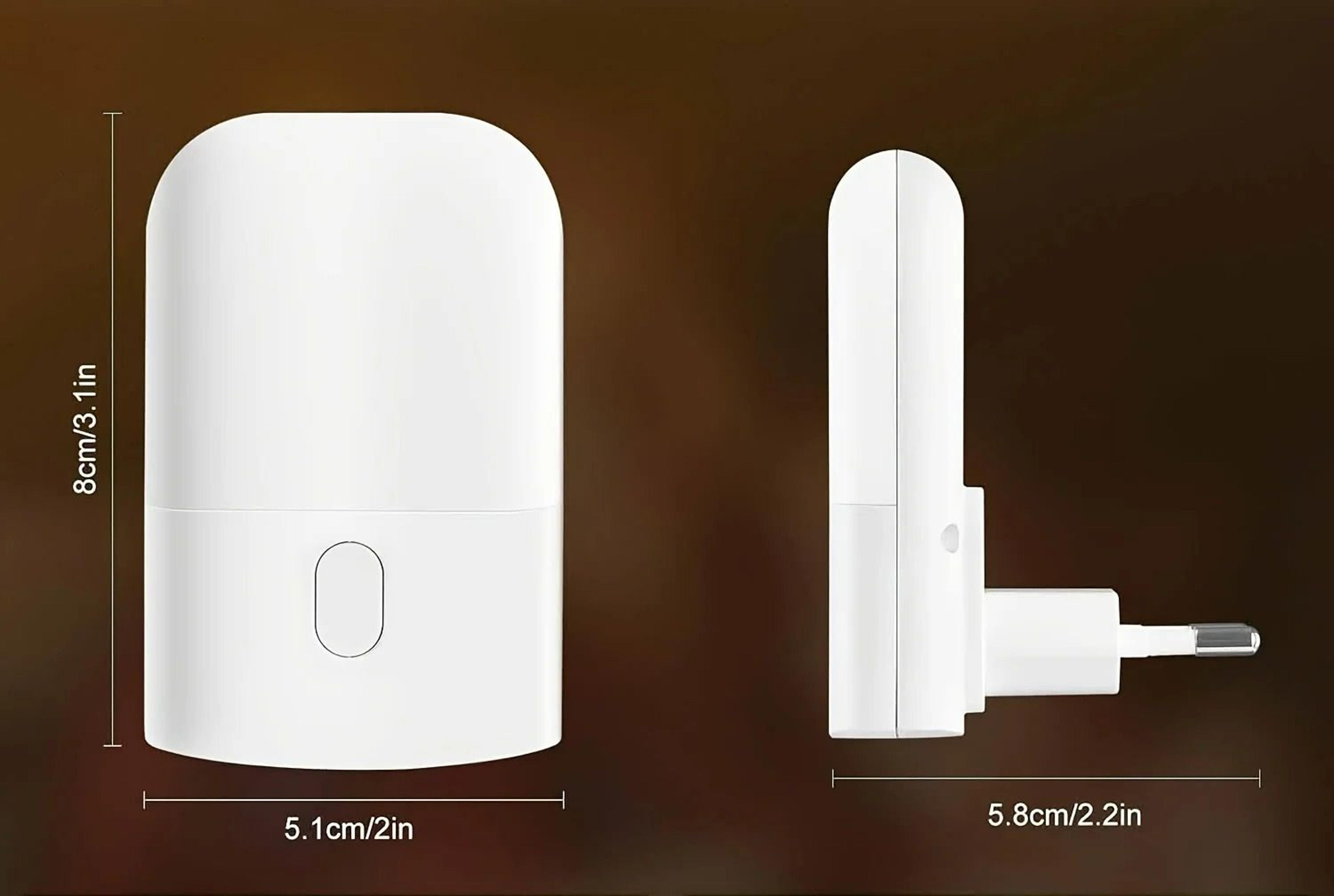 Smart Mini LED PlugIn Wall Sconce Night Light 3