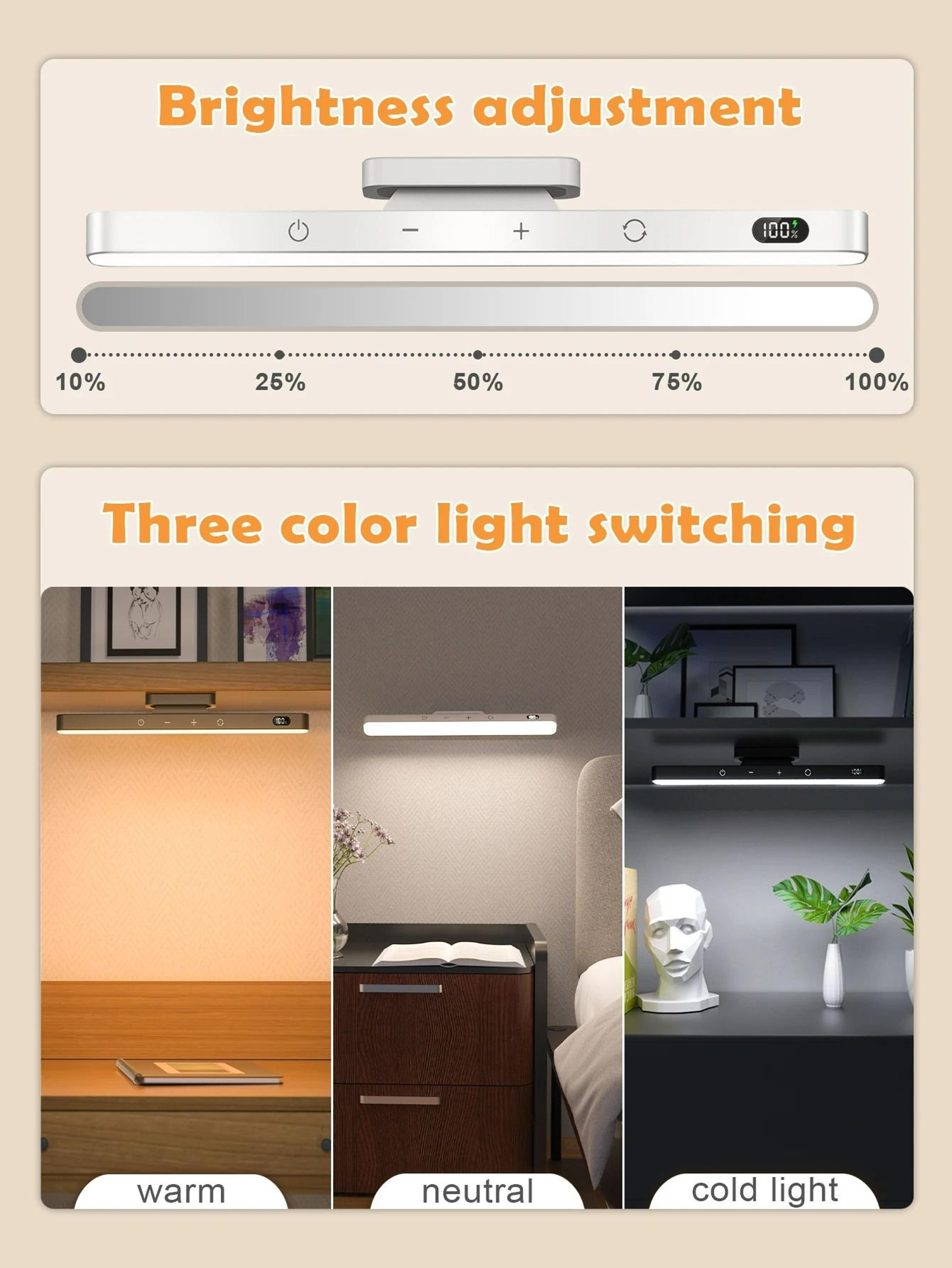 5W Magnetic Wireless Remote Touch Desk  Cabinet Light 3
