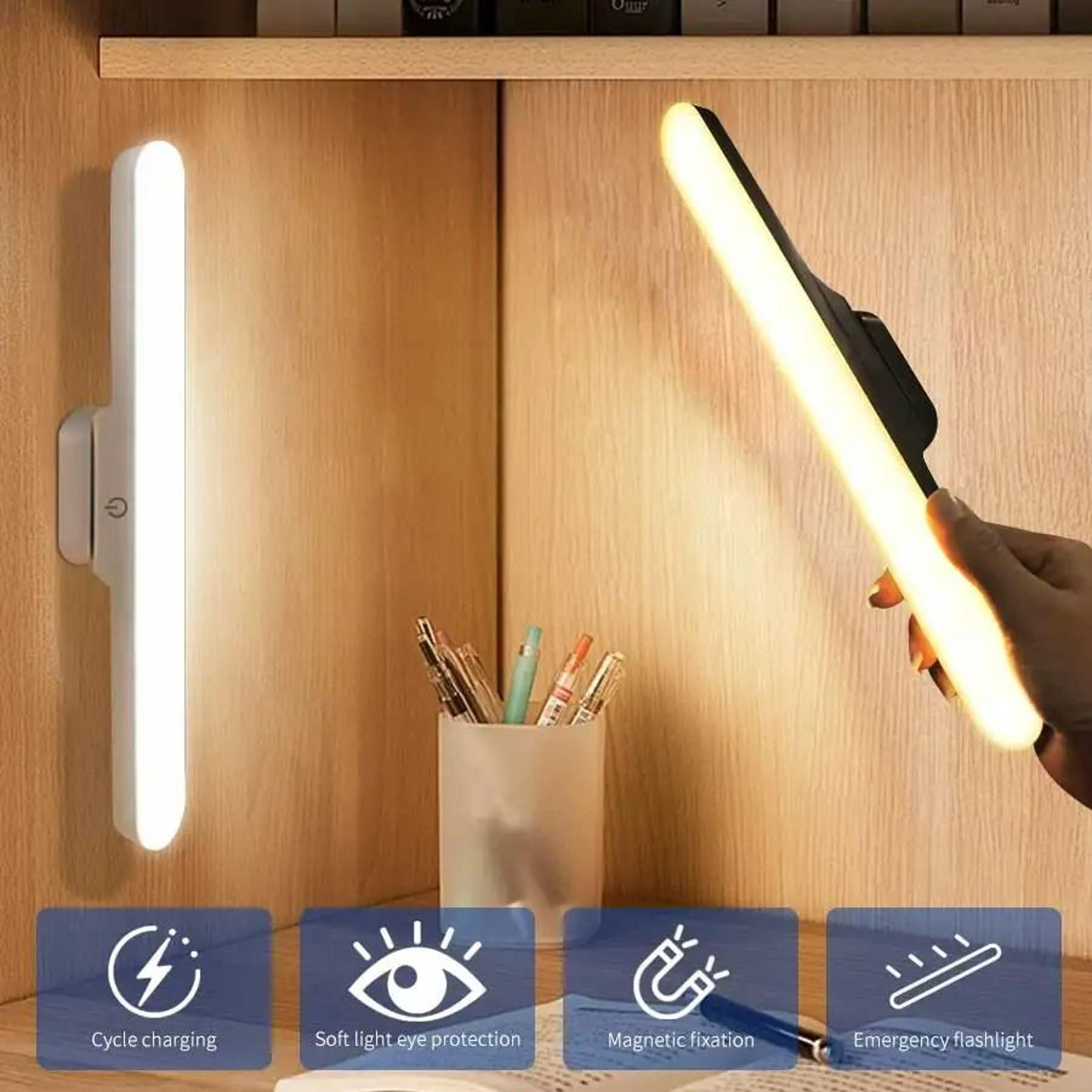 3Color Touch Switch Rechargeable Cabinet  Mirror Light Bar 2
