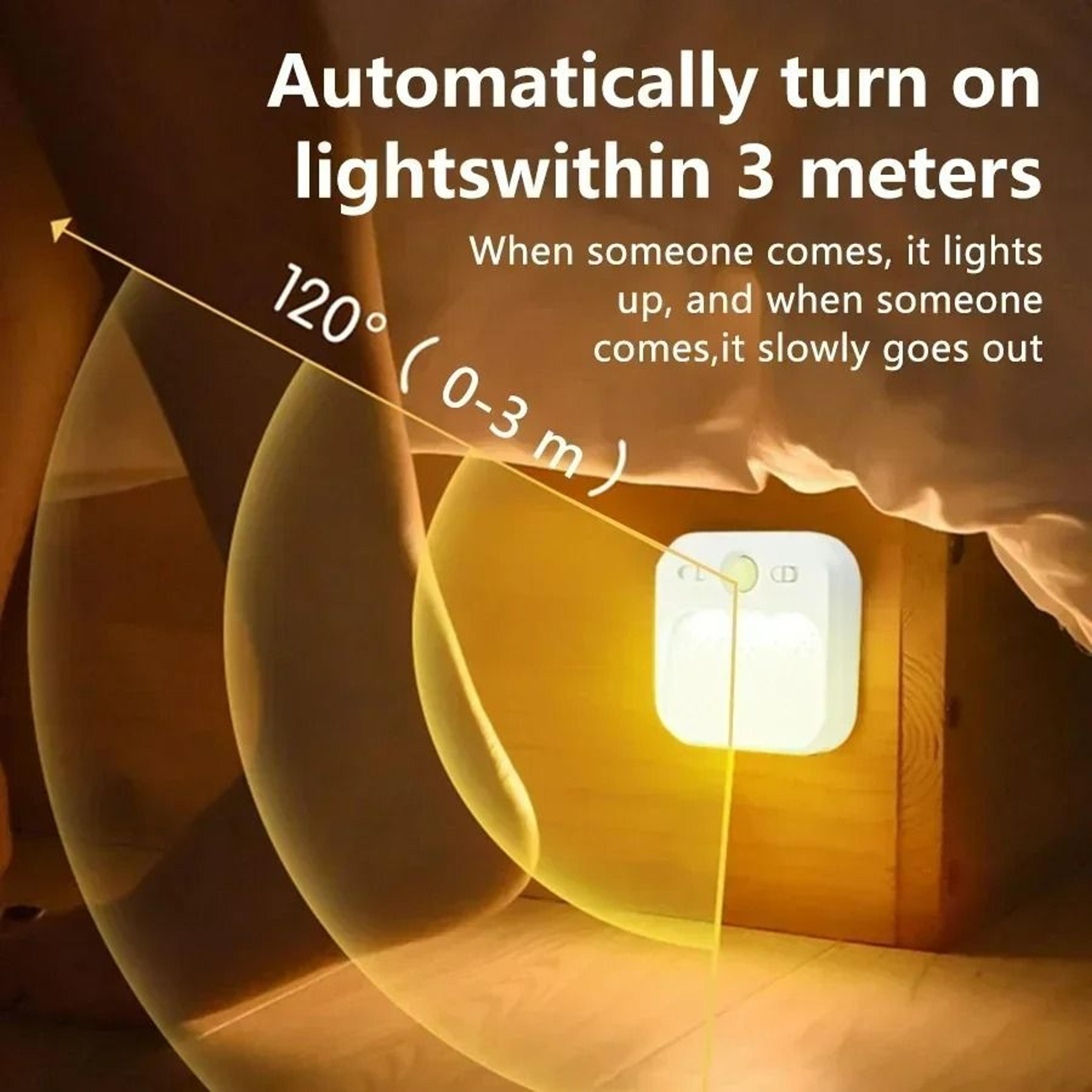 Rechargeable Cordless Motion Sensor Cabinet  Wall Light 10
