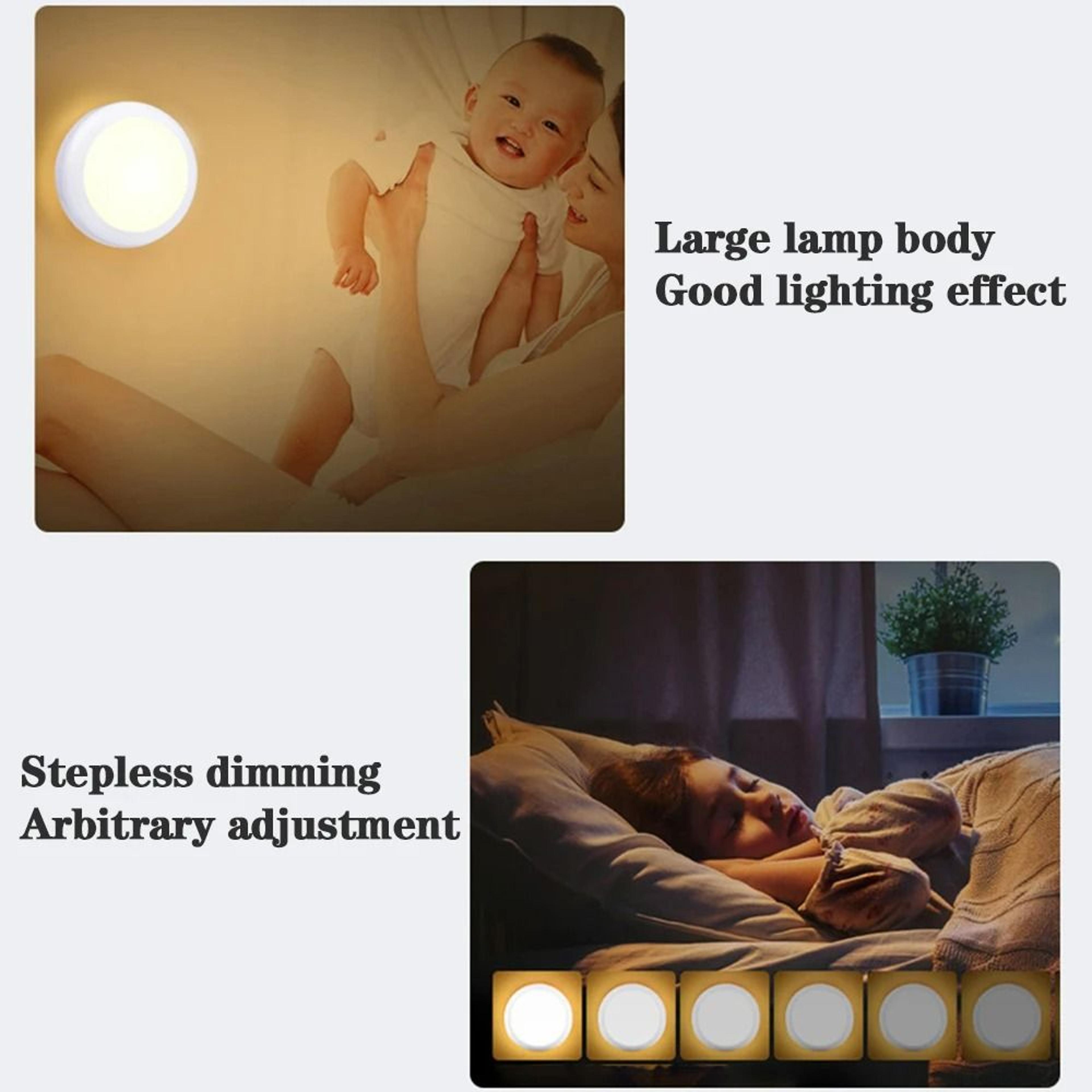 Wireless RGB LED Puck Lights With Remote Control 3 Pack 2
