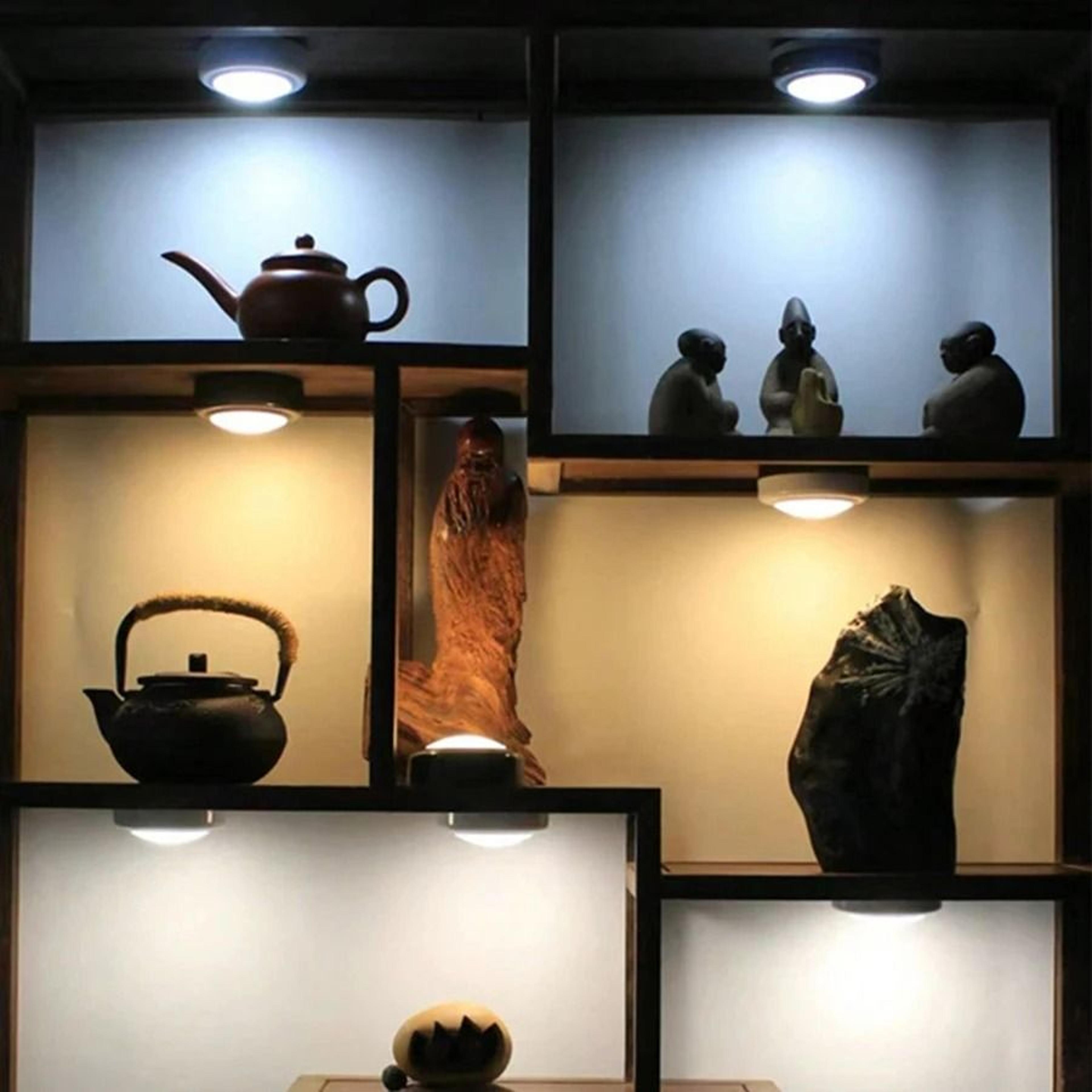 3Color Temperature Touch Dimmable Puck Light 5