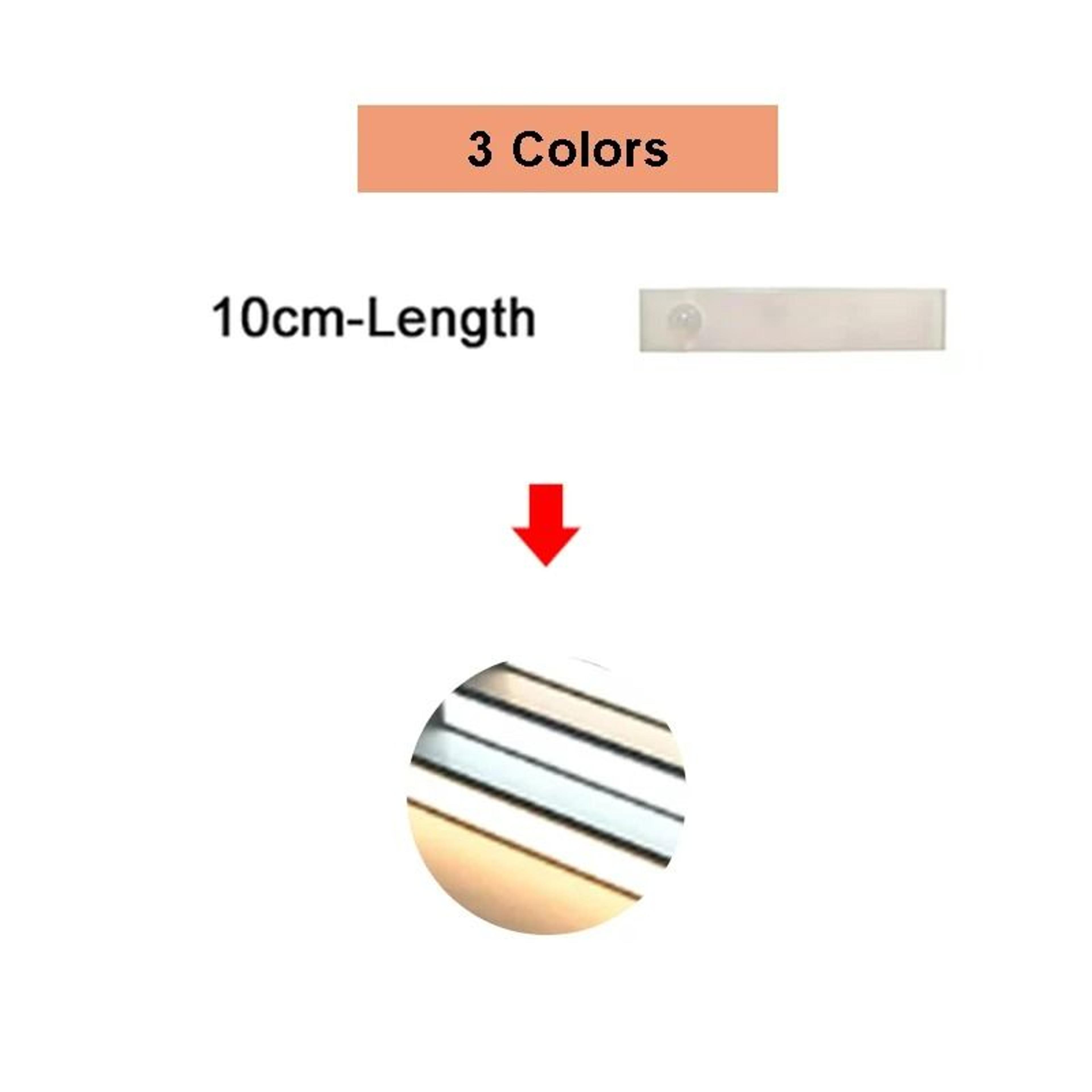 Rechargeable LED Motion Sensor Under Cabinet Light Magnetic Wall Bar Lamp 16