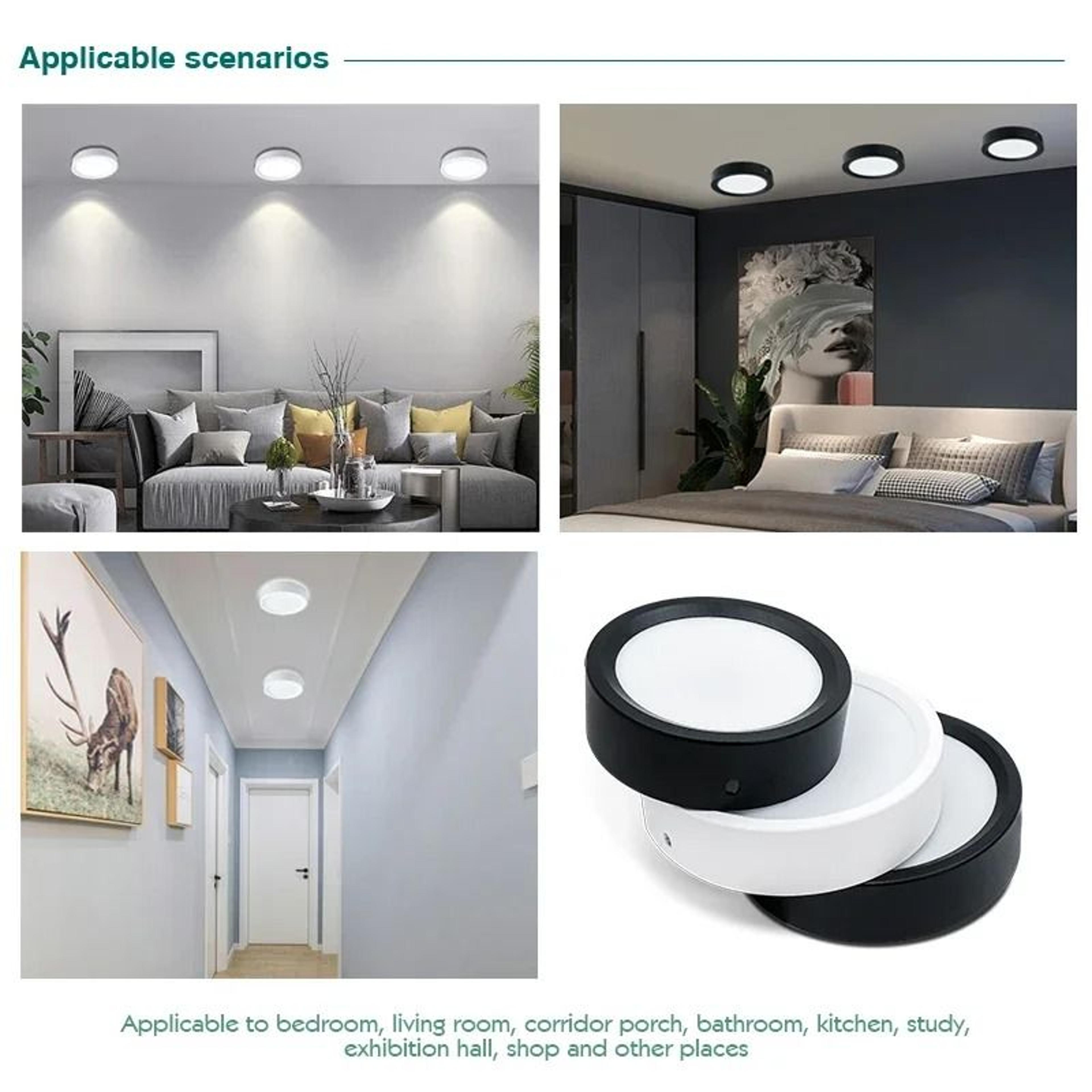 Surface Mounted LED Downlight Modern Ceiling Spot Lamp Fixture 6