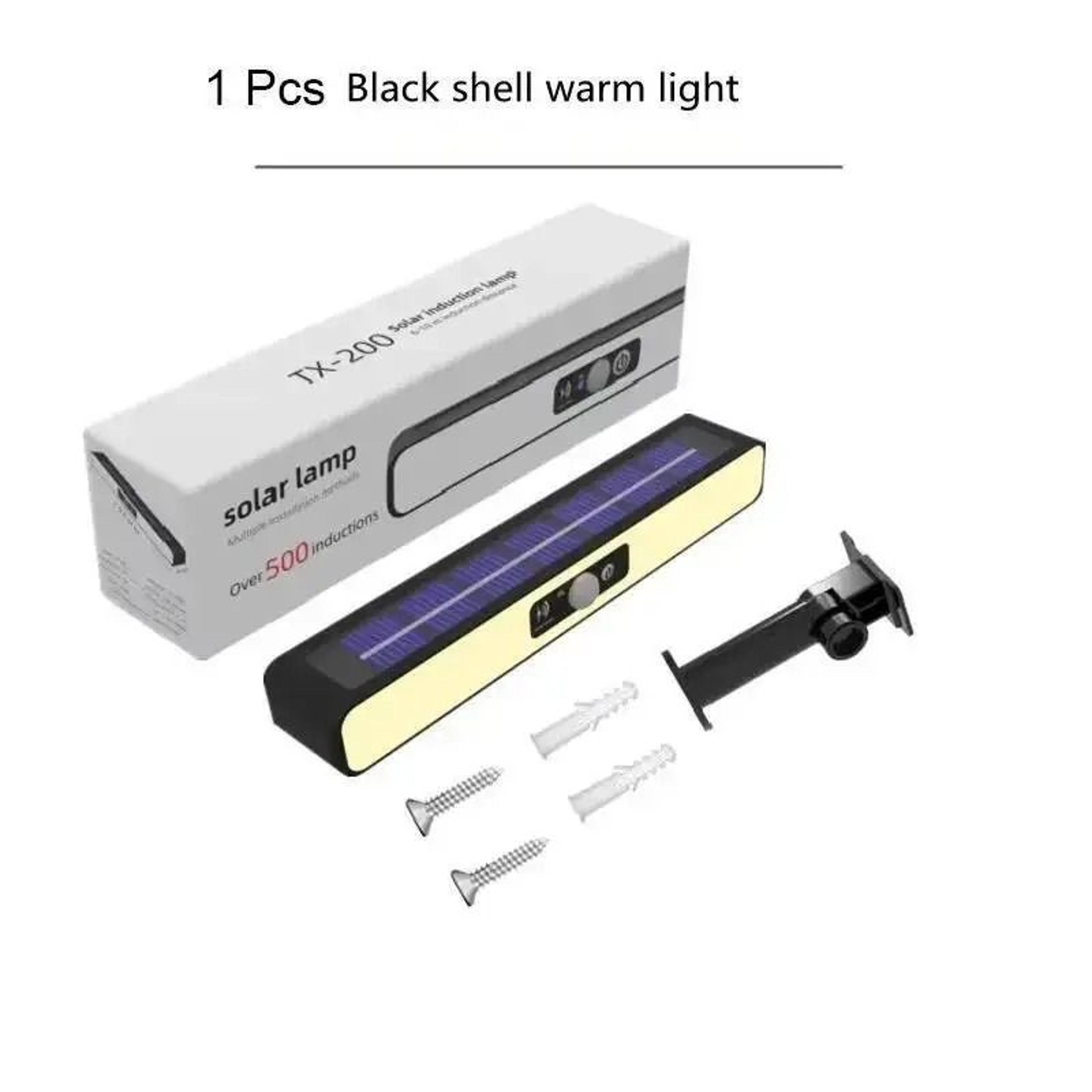 Solar Motion Sensor Outdoor ClipOn Light Waterproof Security Wall Lamp 6