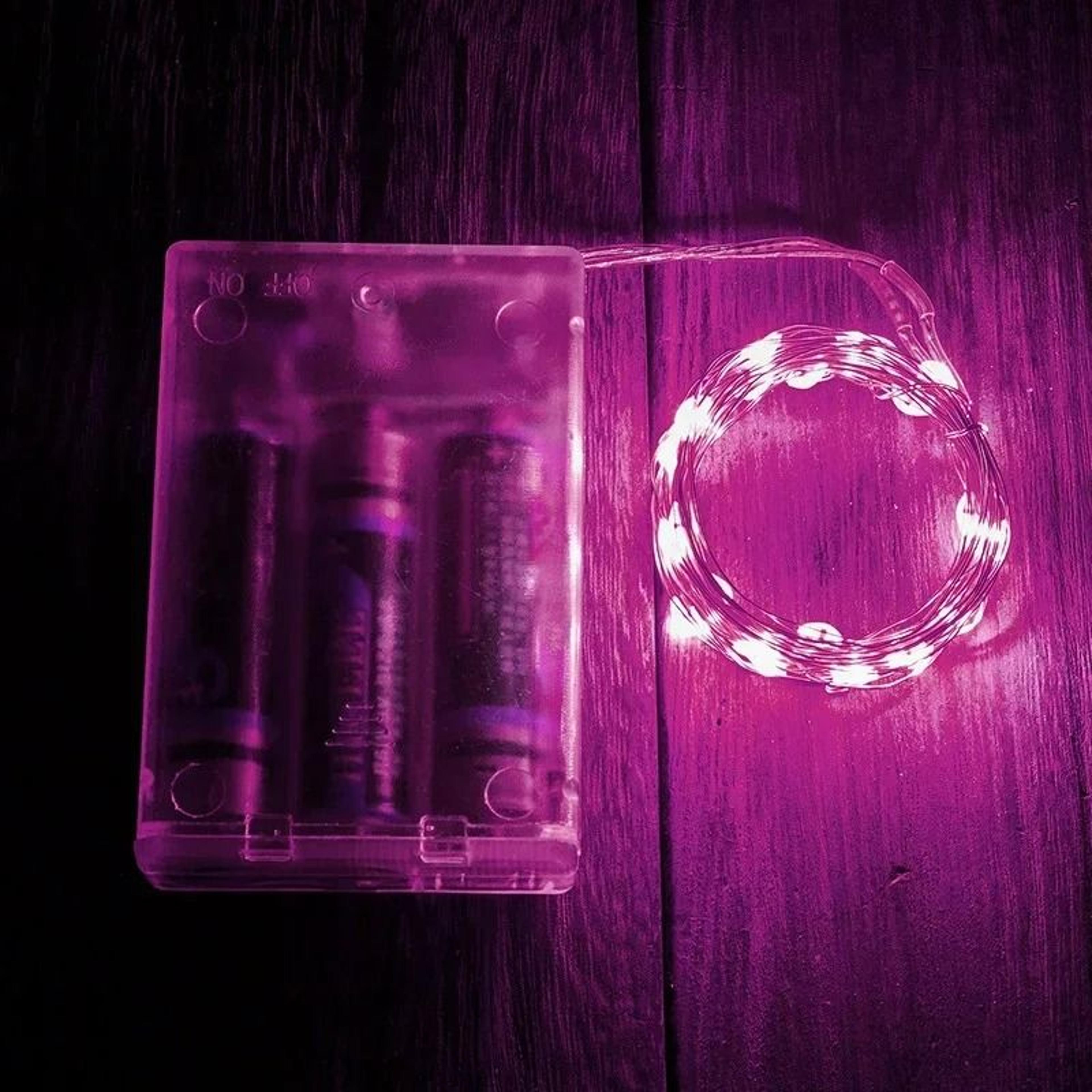 BatteryPowered Silver Wire Fairy LED Light String Garland 11