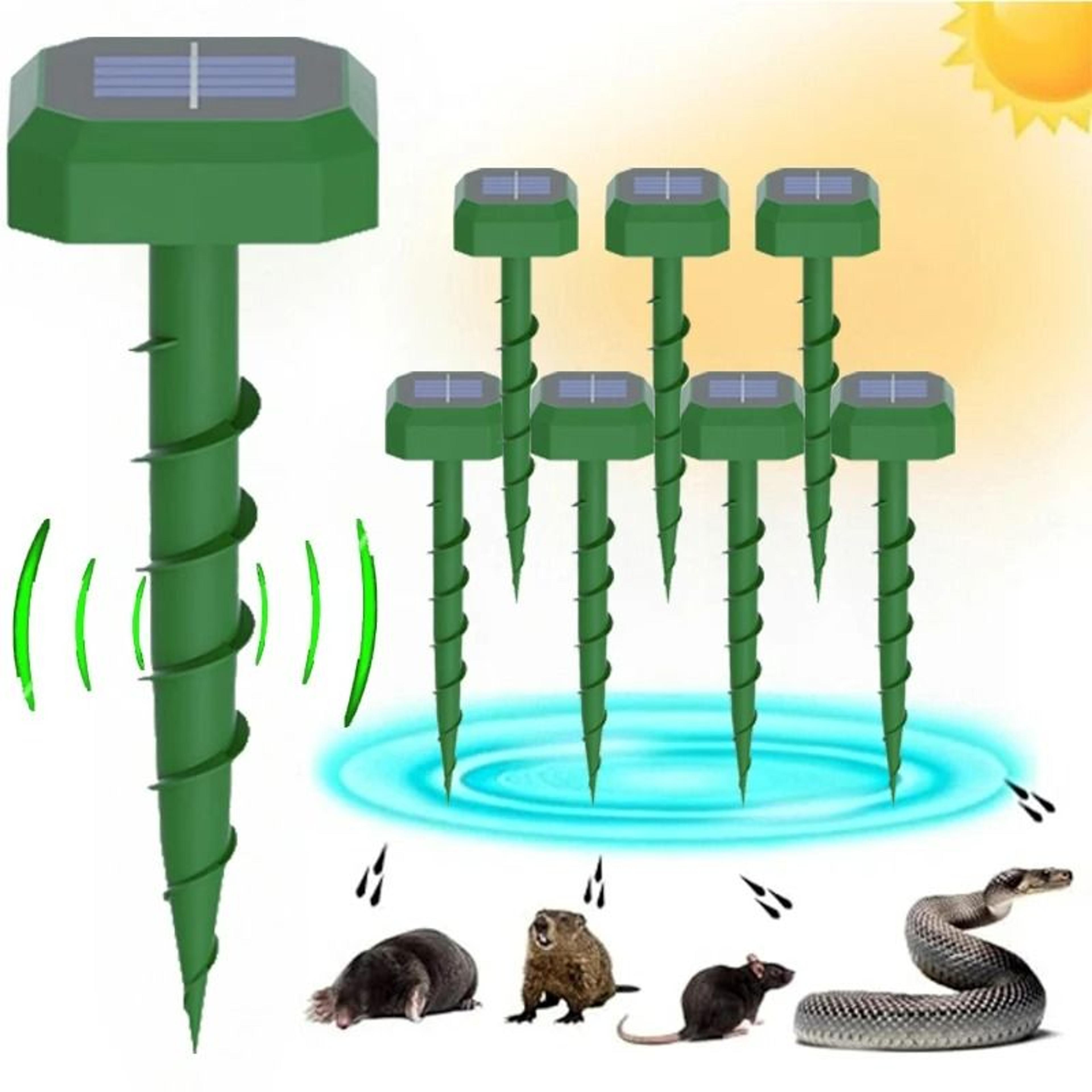 Upgraded Solar Ground Spike Mosquito Killer  Rodent Repeller Lawn Lamp 2