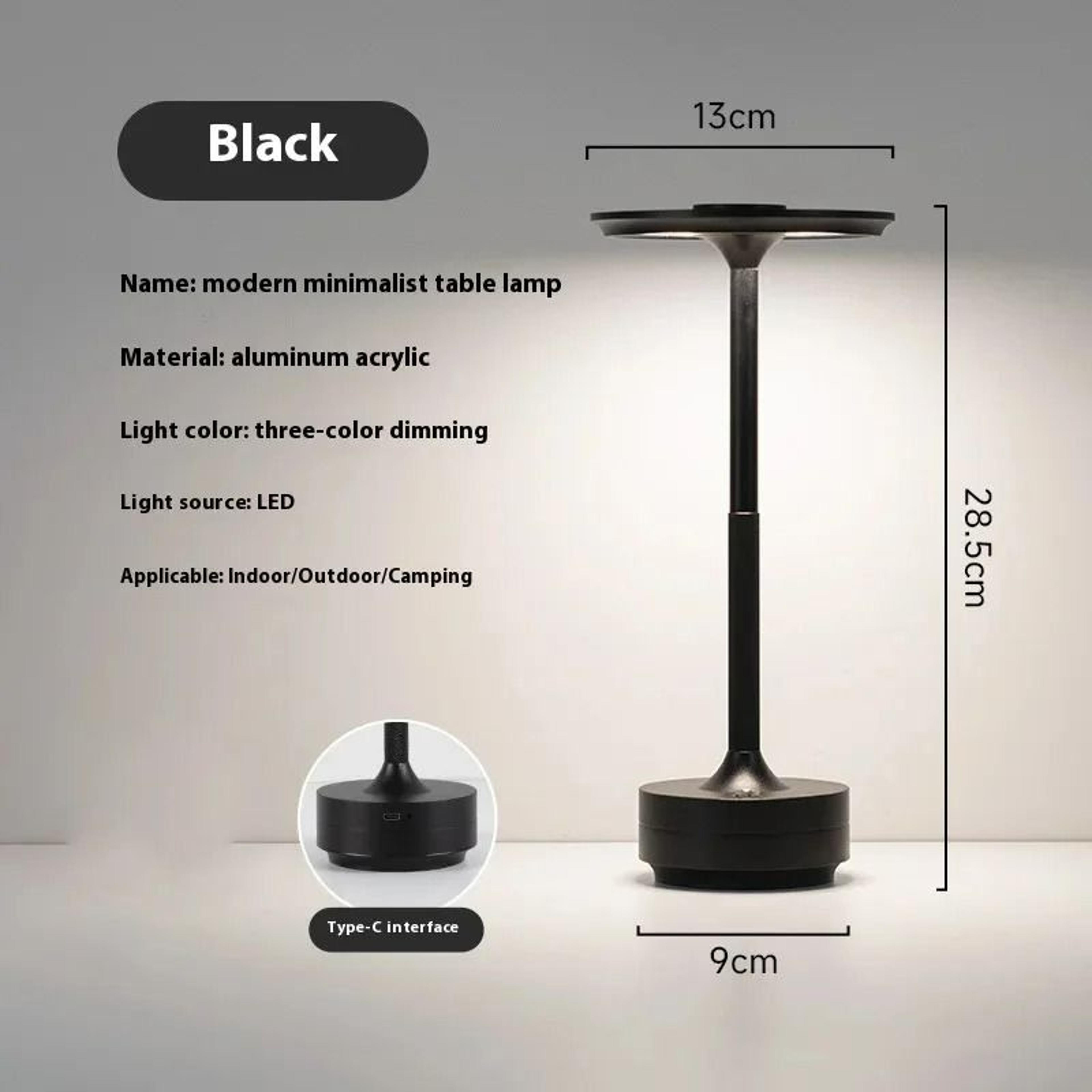 Wireless Touch Sensor LED Desktop Lamp 9