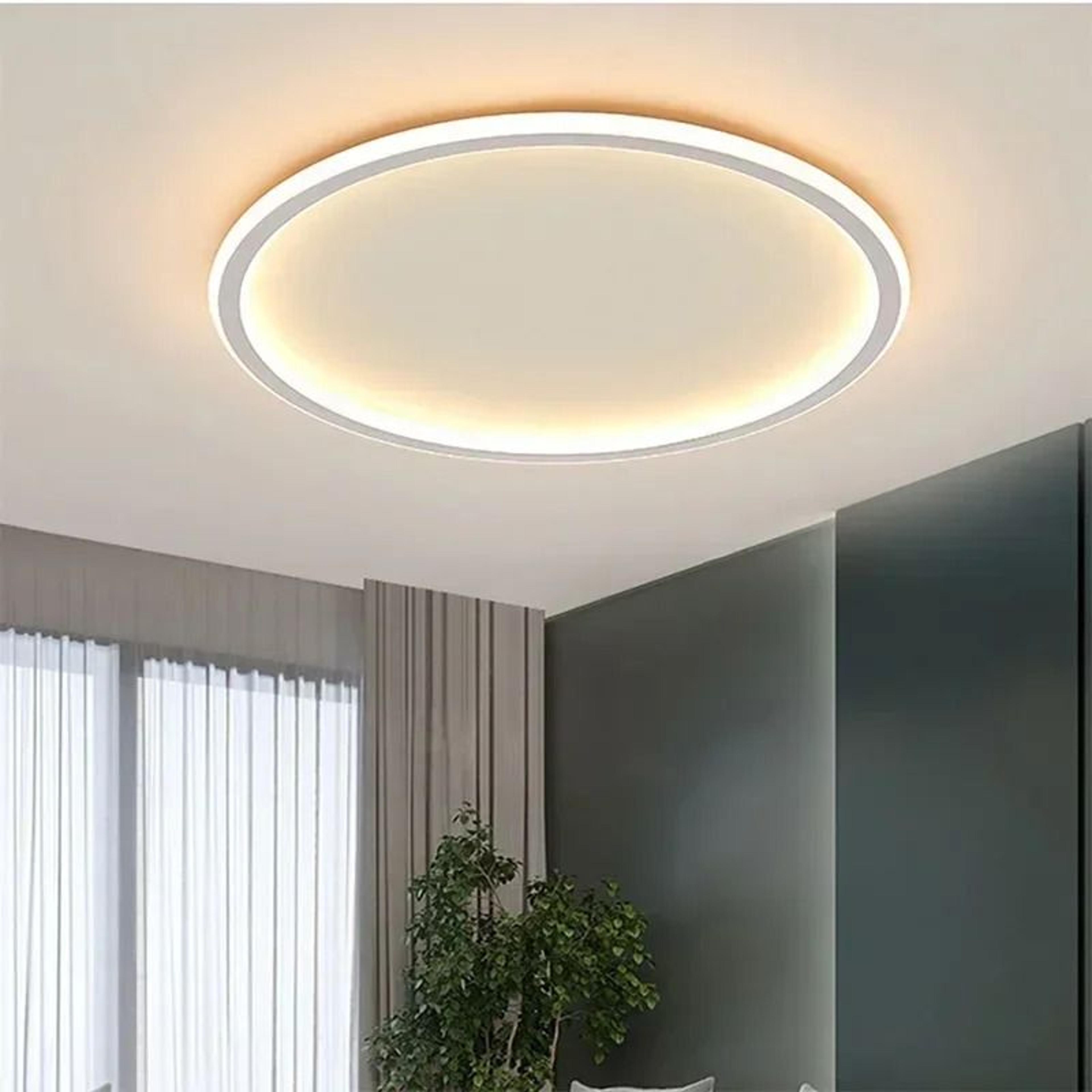 Nordic Minimalist Circular LED Ceiling Light Fixture 4