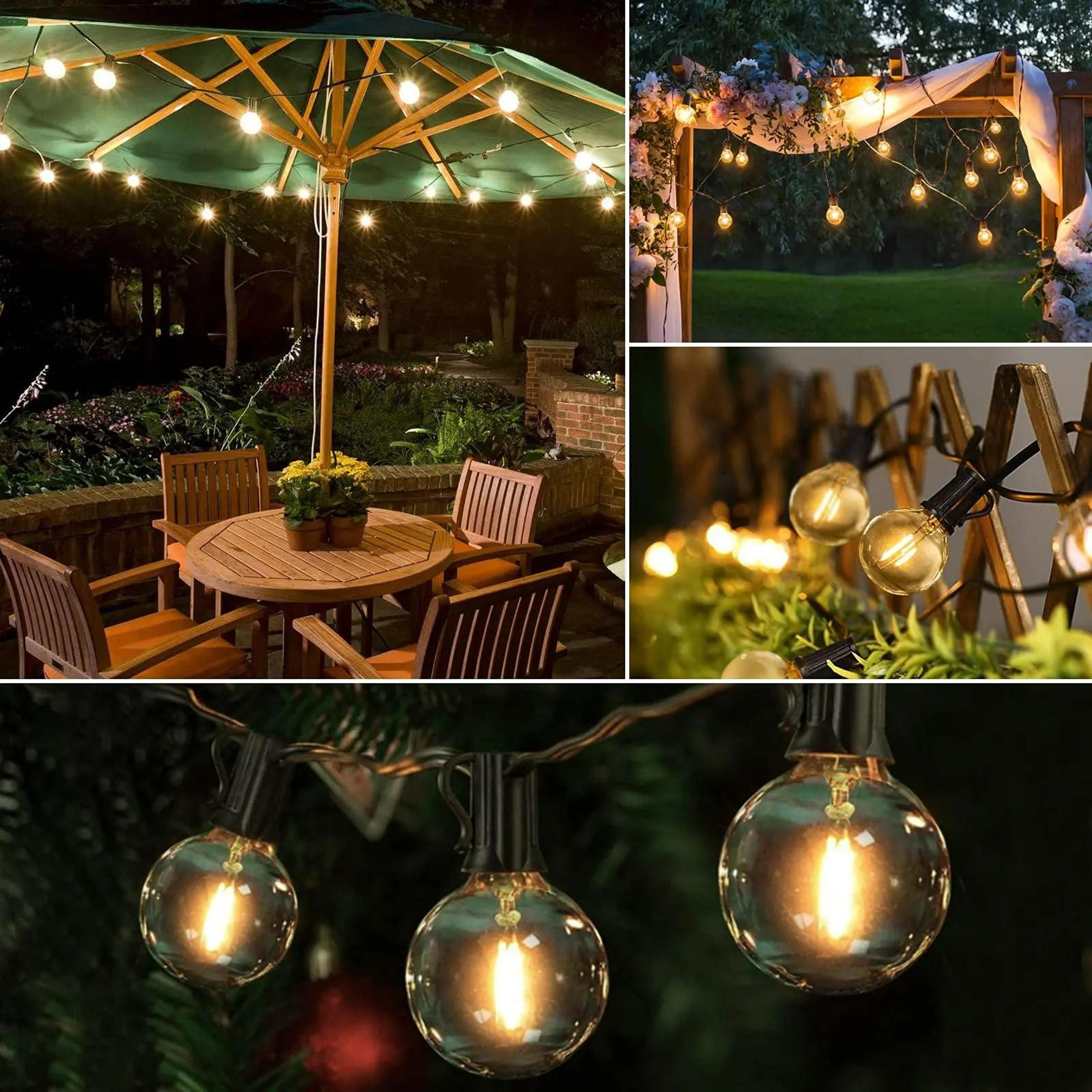 G40 Outdoor Globe Commercial String Lights 6