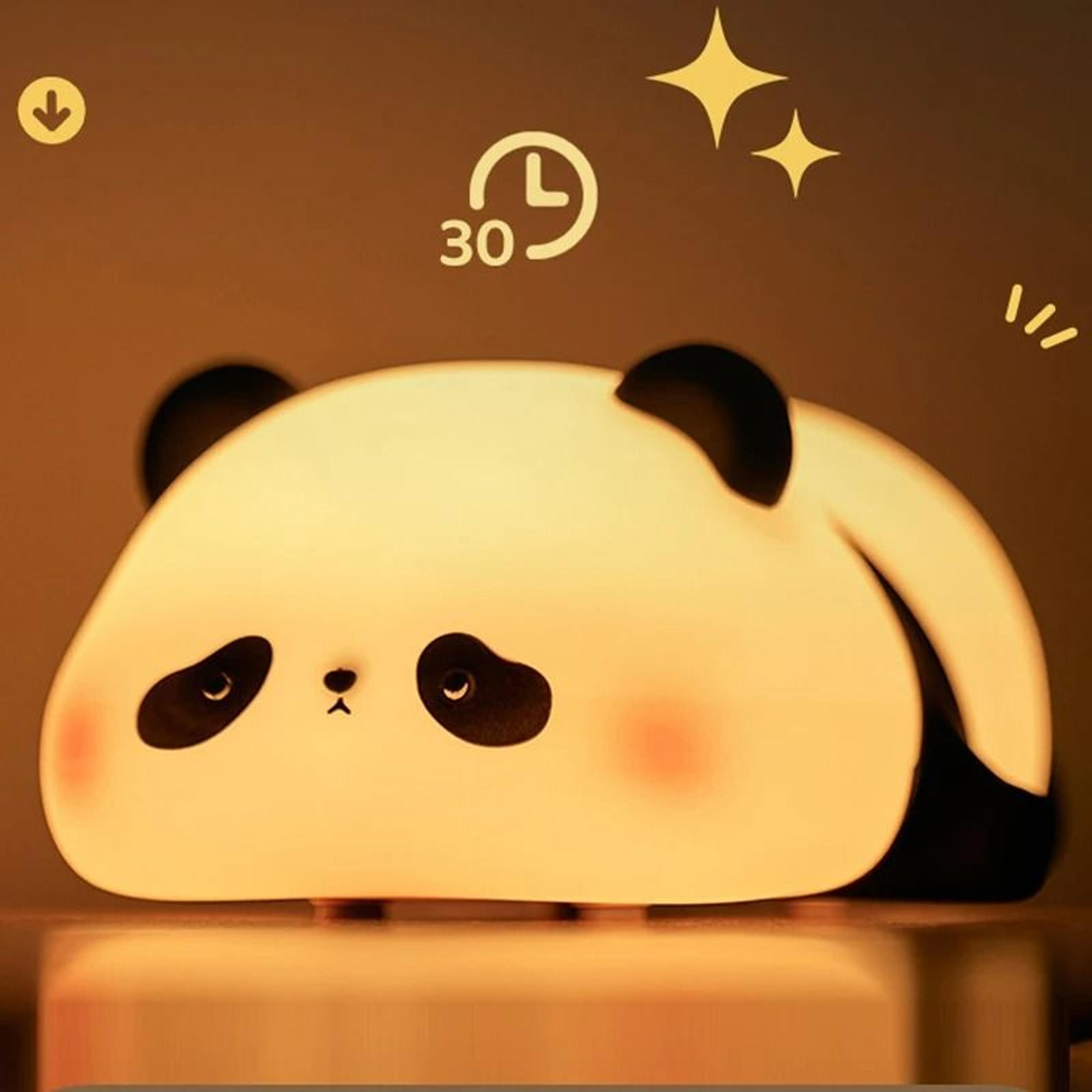 Panda Silicone Touch LED Night Light 3