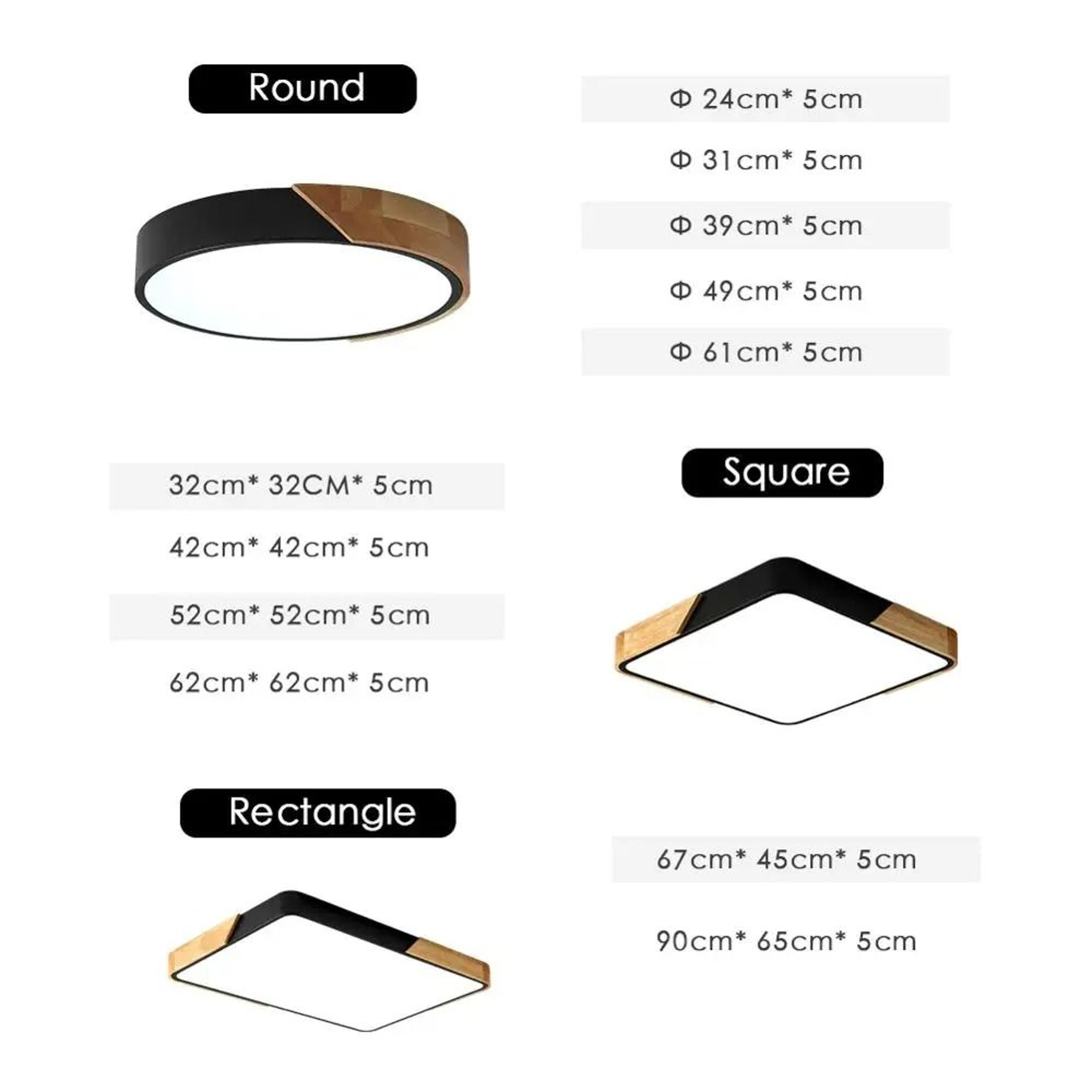 Smart Ultrathin Square LED Ceiling Light 2