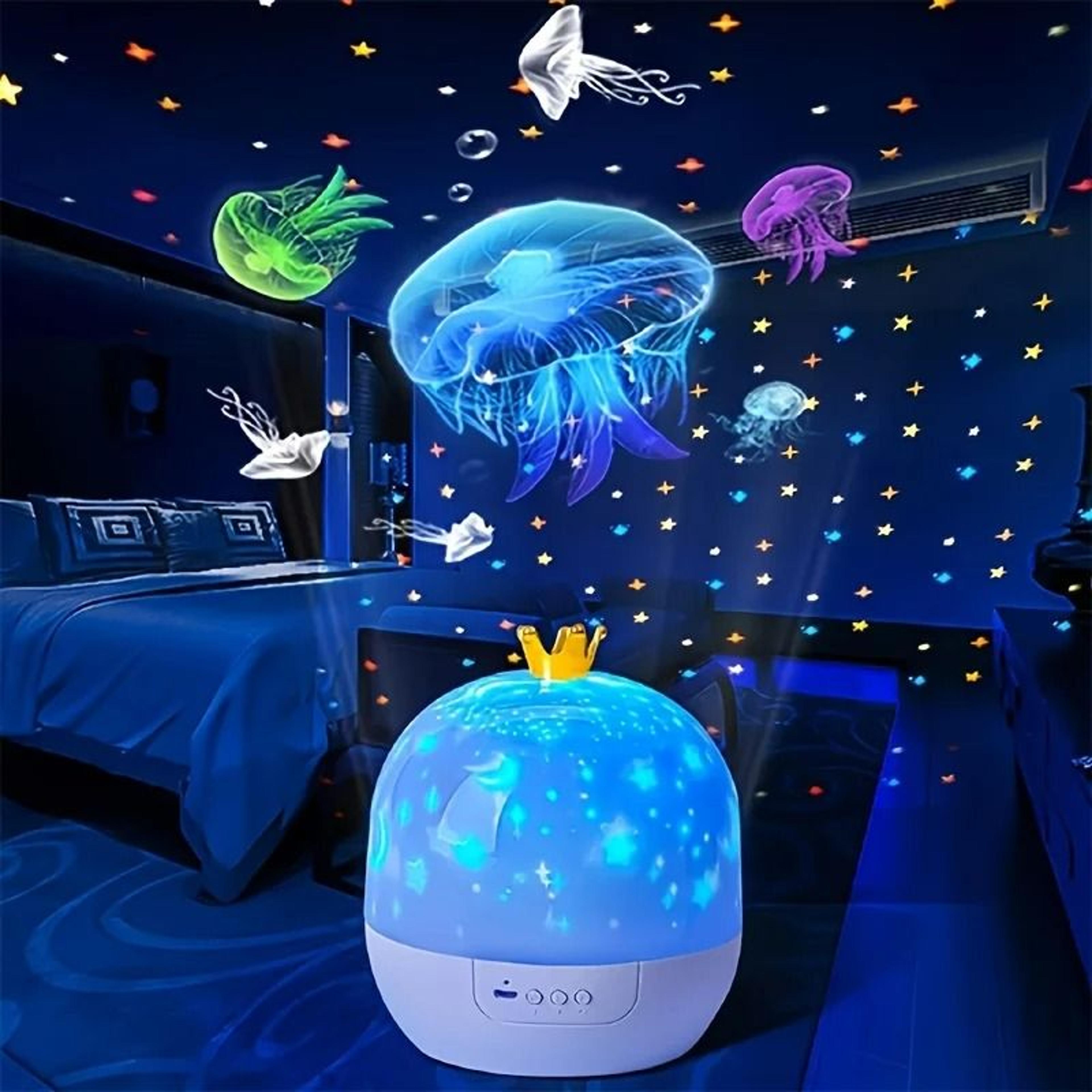 Crown Fantasy Starry Sky 15in1 Projection Night Light 2