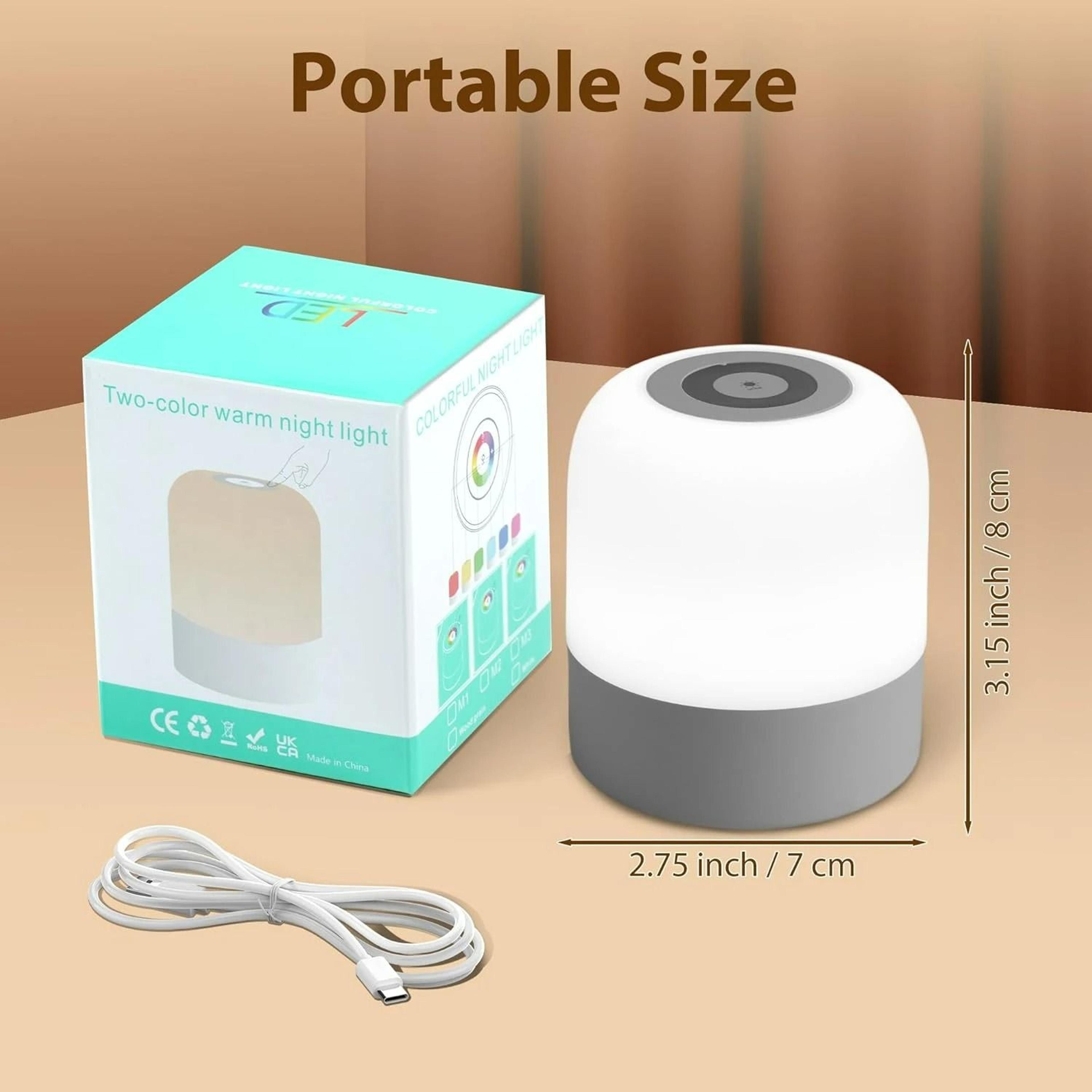 Portable EggShaped Nursery Night Light 3