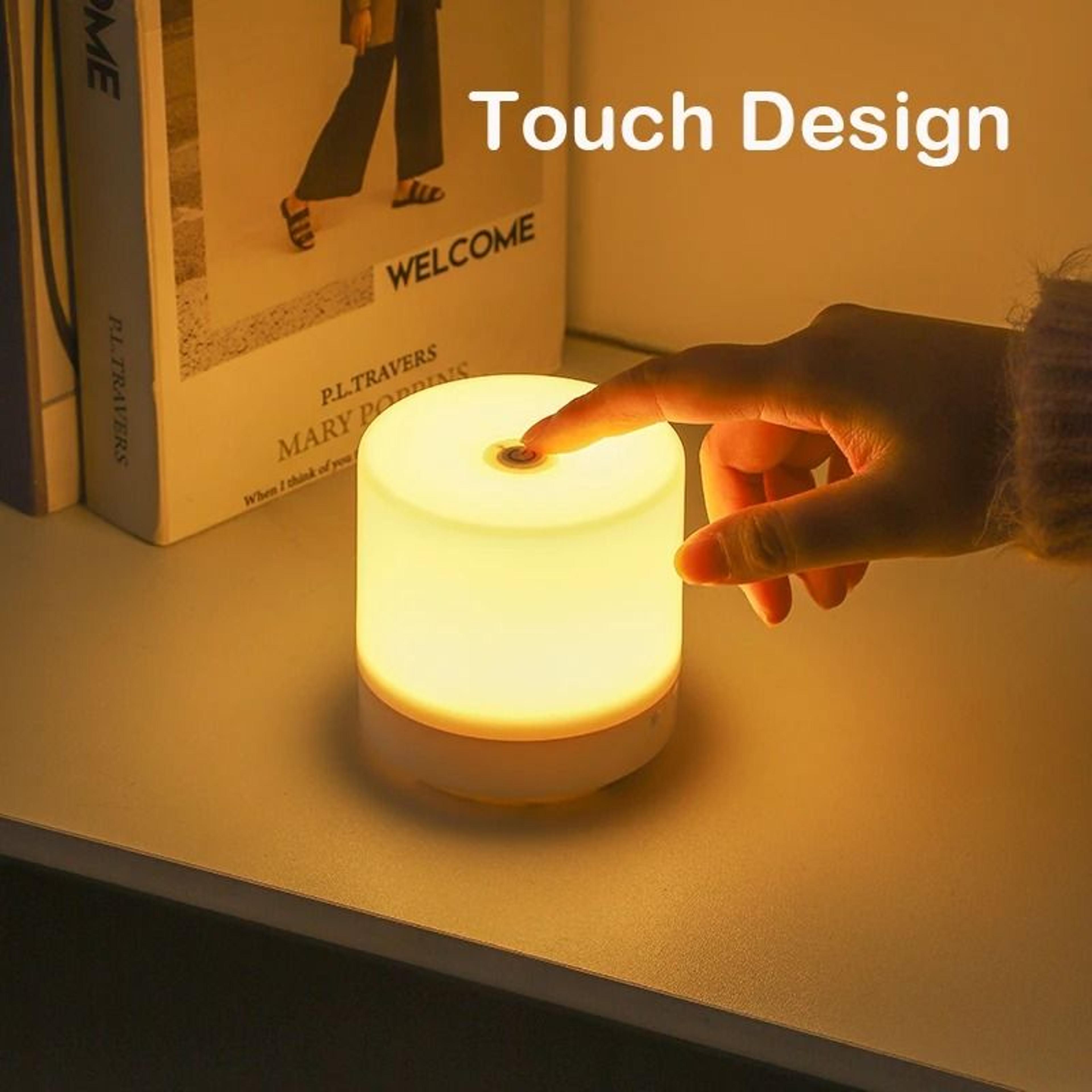 Creative USB Bedside TouchDimming LED Lamp 2
