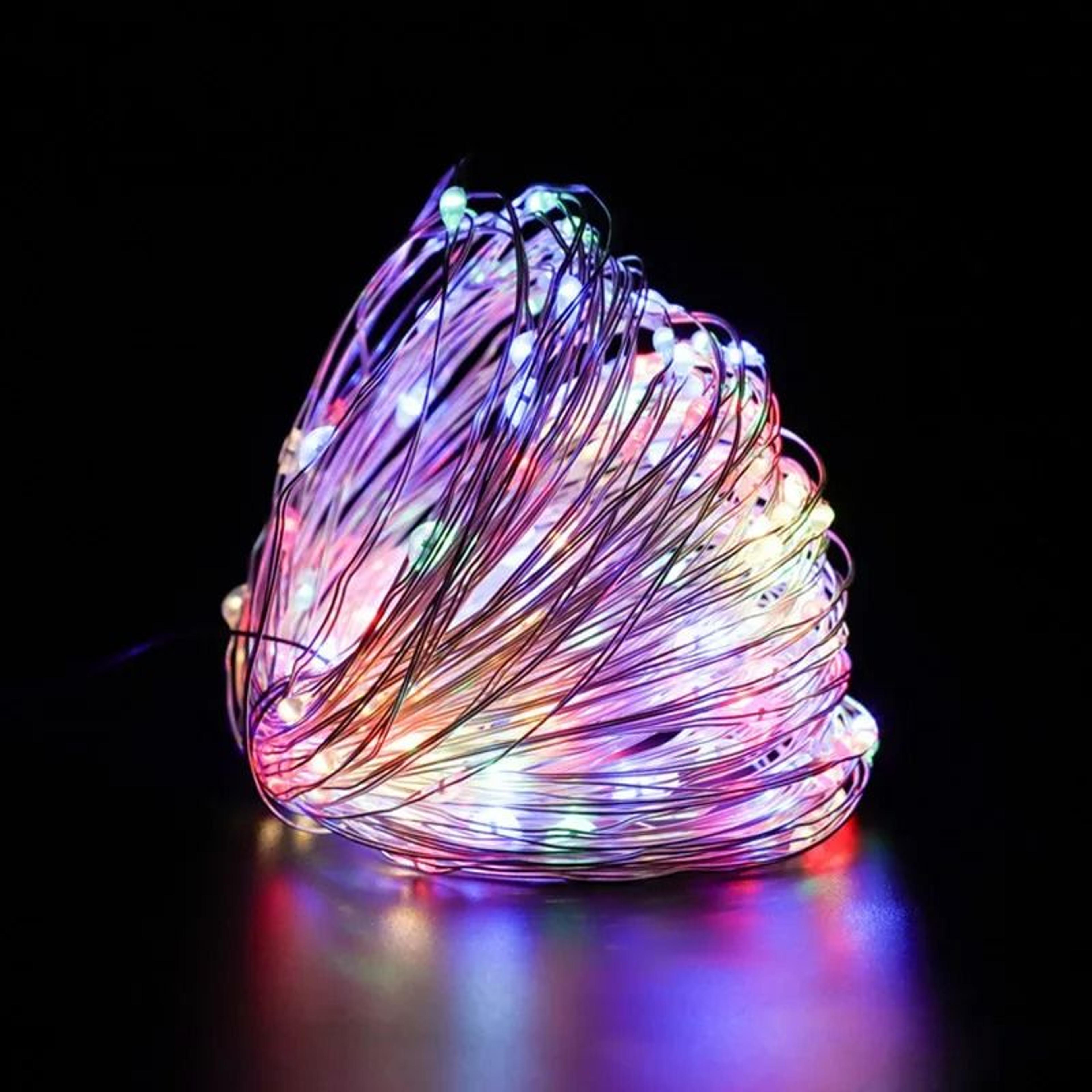 BatteryPowered Wire Fairy LED Lights 10Pack 0