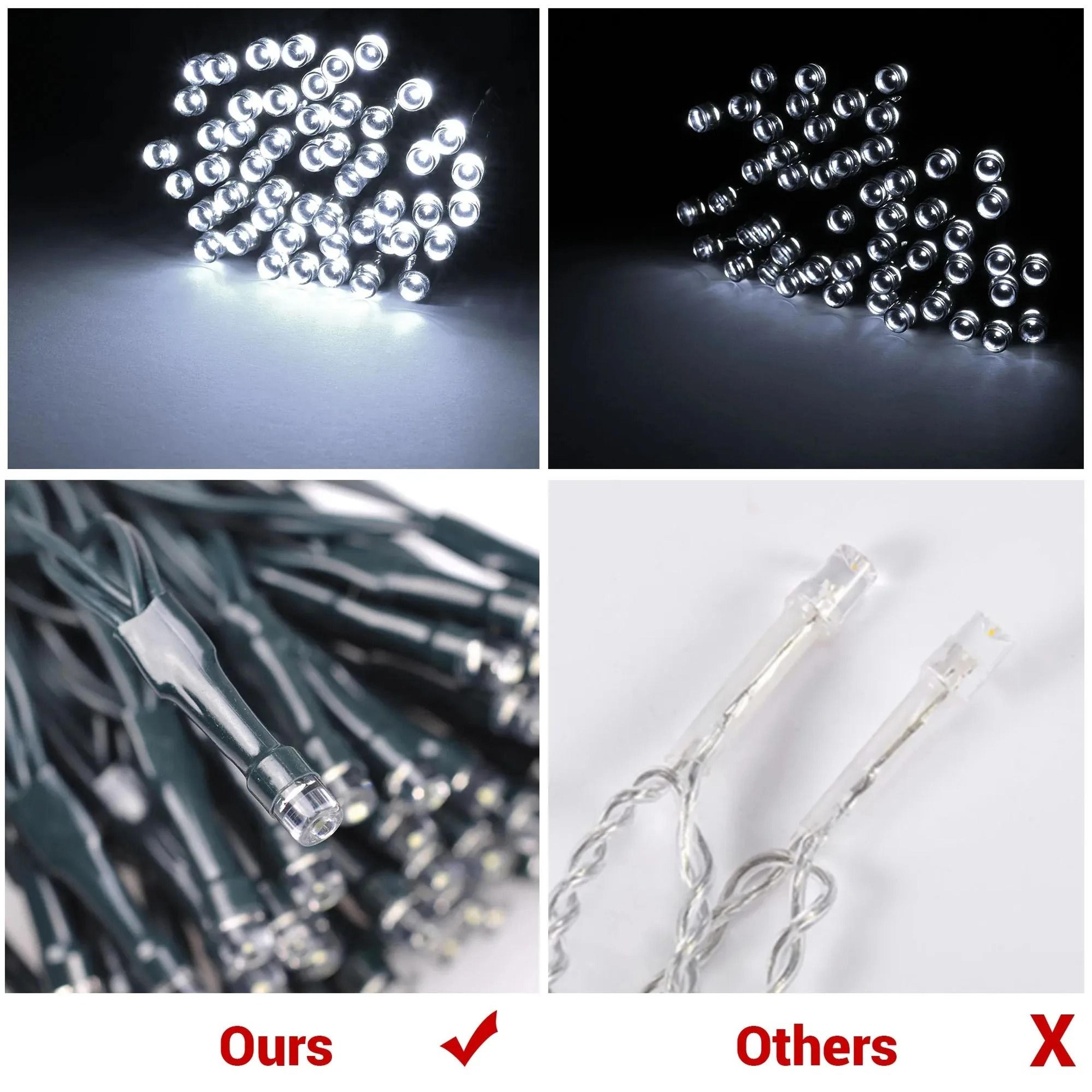 Solar 8Color Outdoor Waterproof LED String Lights 5