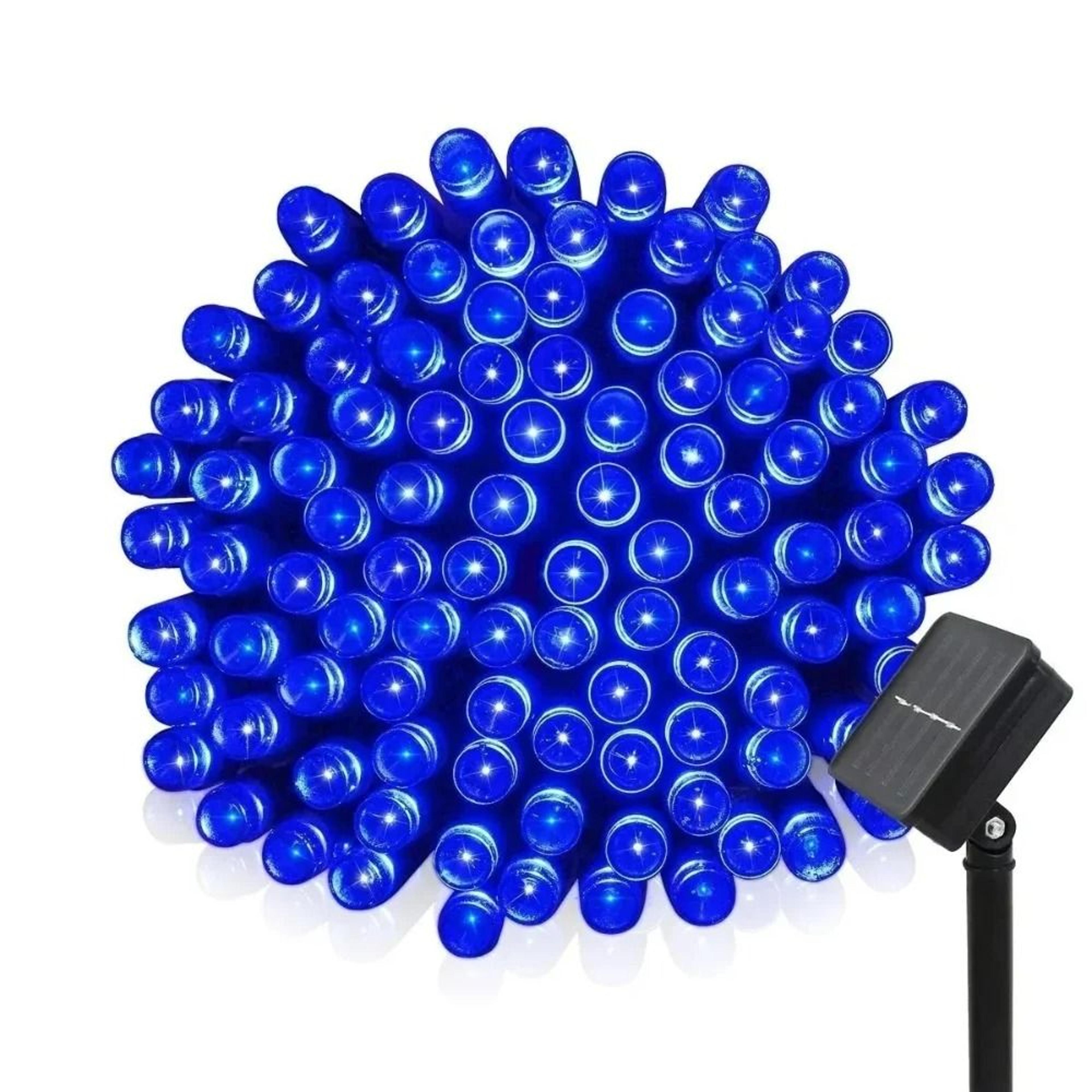 Solar 8Color Outdoor Waterproof LED String Lights 8