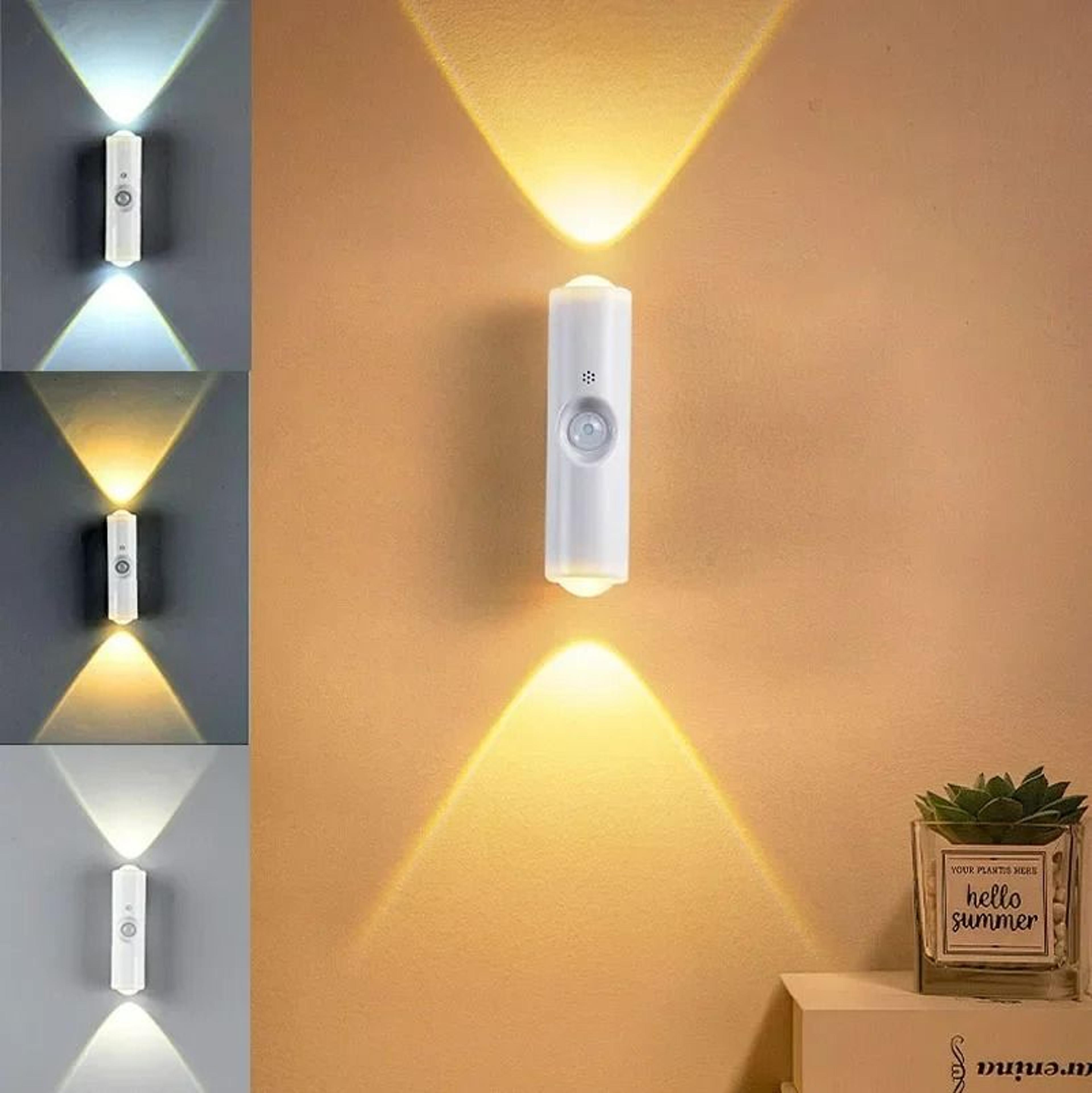 Cat Eye Motion Sensor RGB LED Wall Lamp 3