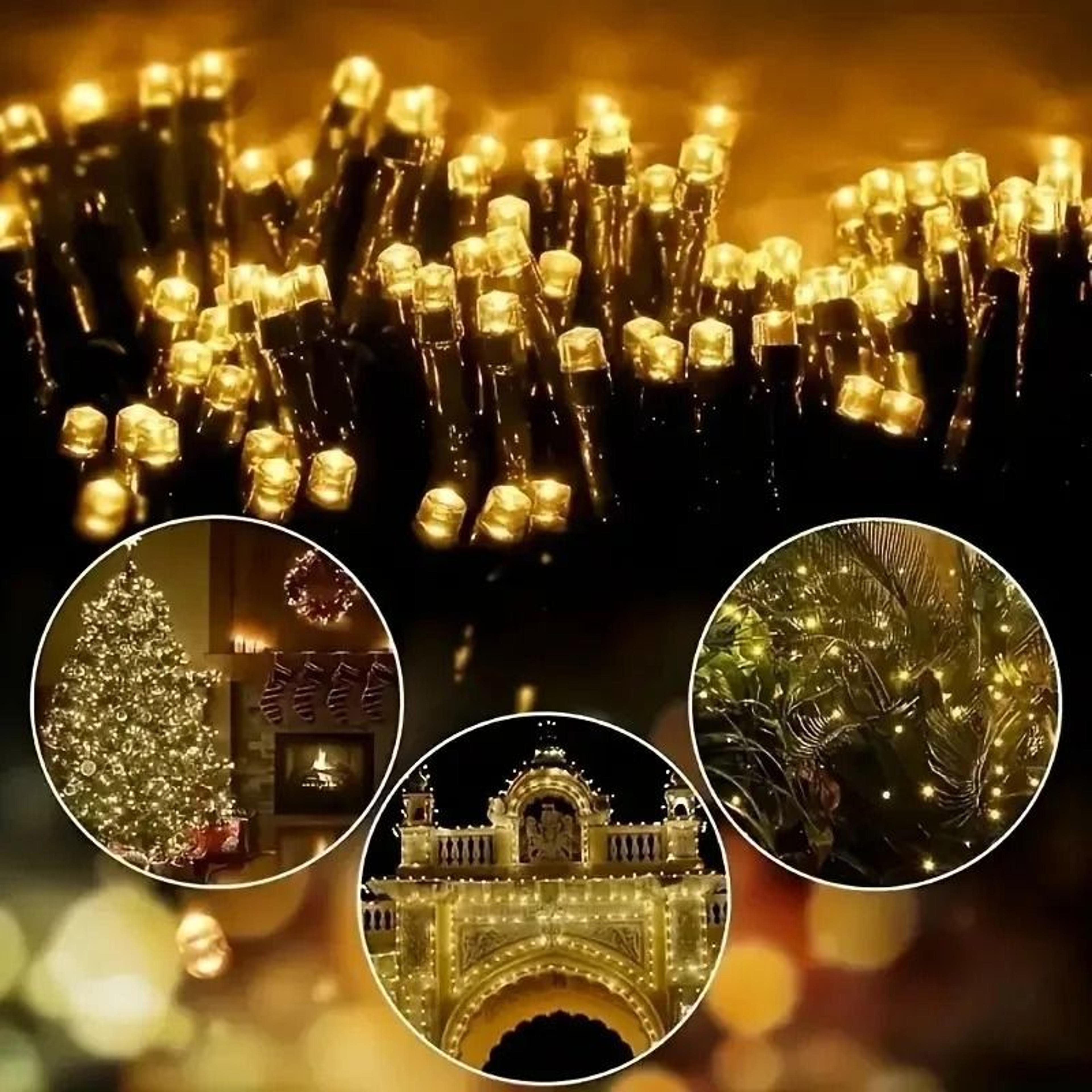 Outdoor Waterproof Solar LED String Lights 3