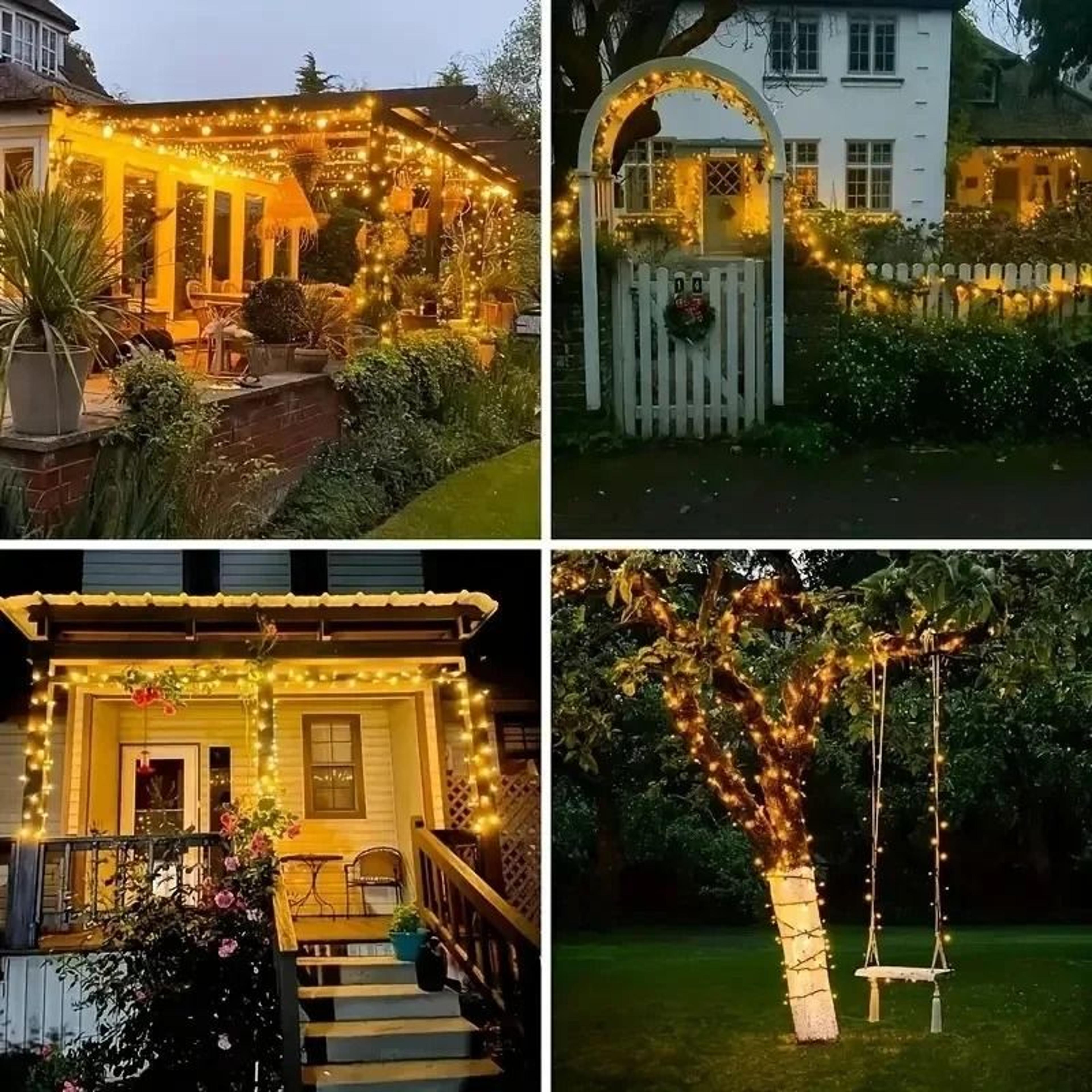 Outdoor Waterproof Solar LED String Lights 1