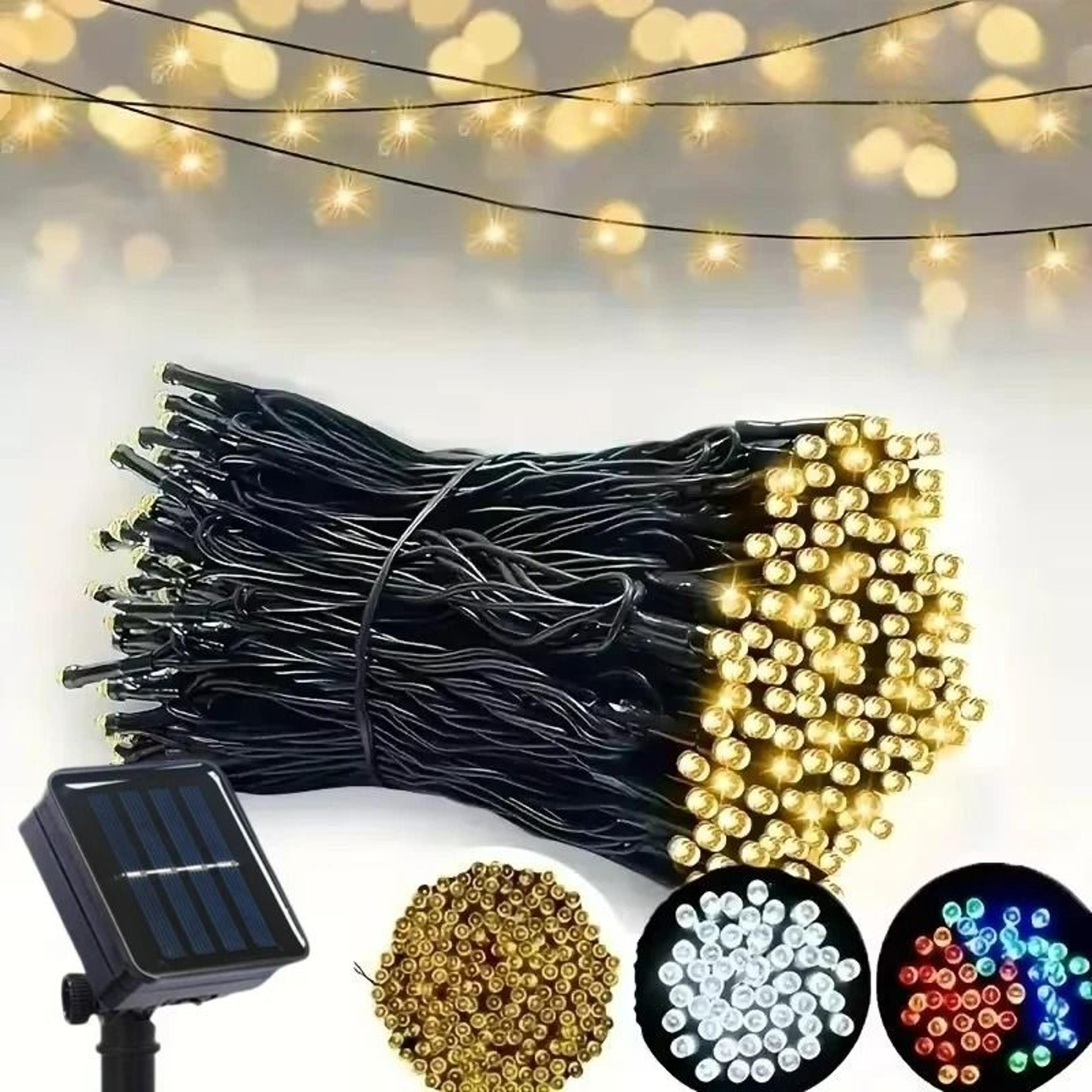 Outdoor Waterproof Solar LED String Lights 0