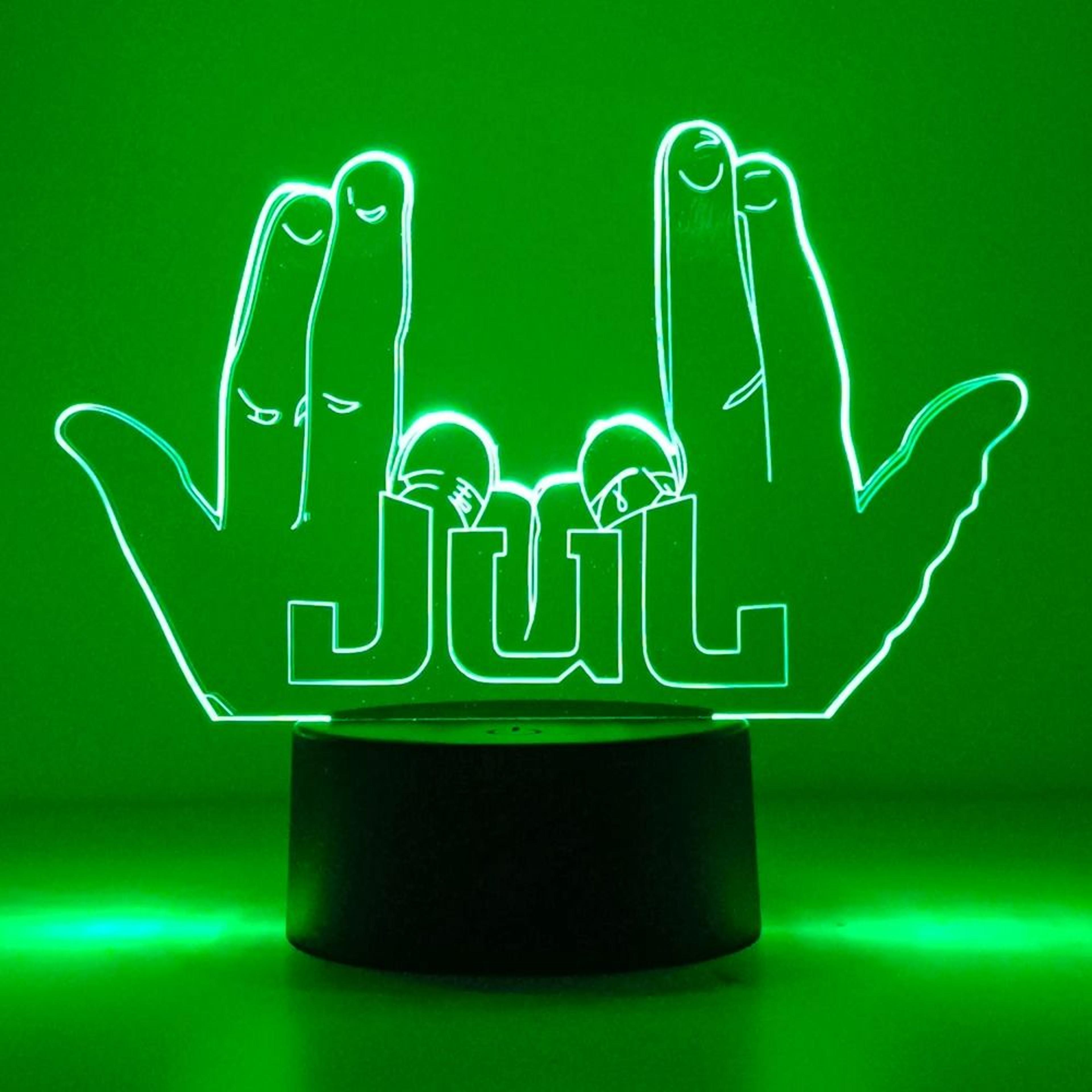 3D Optical Illusion Acrylic LED Desk Light 2