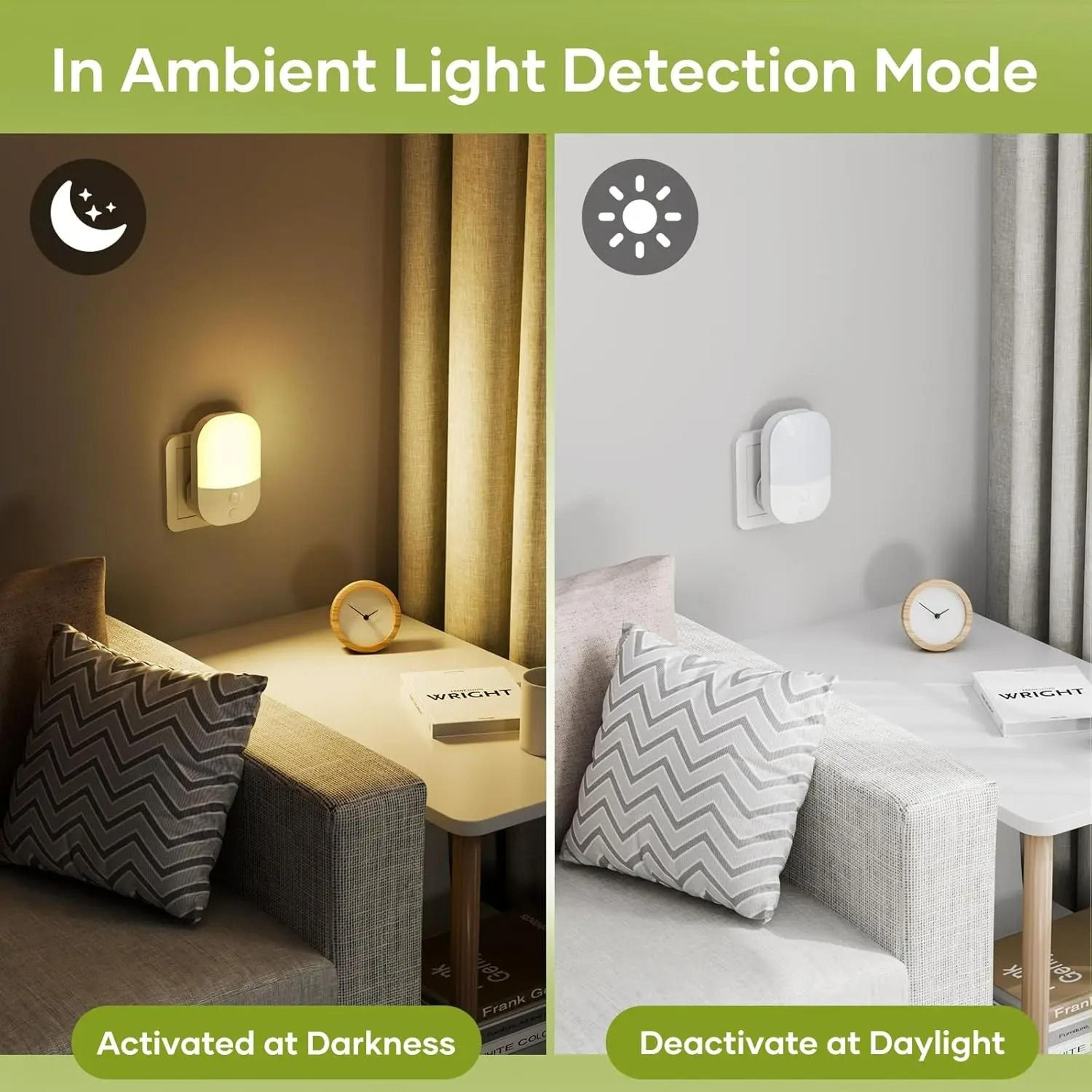 PlugIn LED Night Light With DusktoDawn Twilight Sensor 6