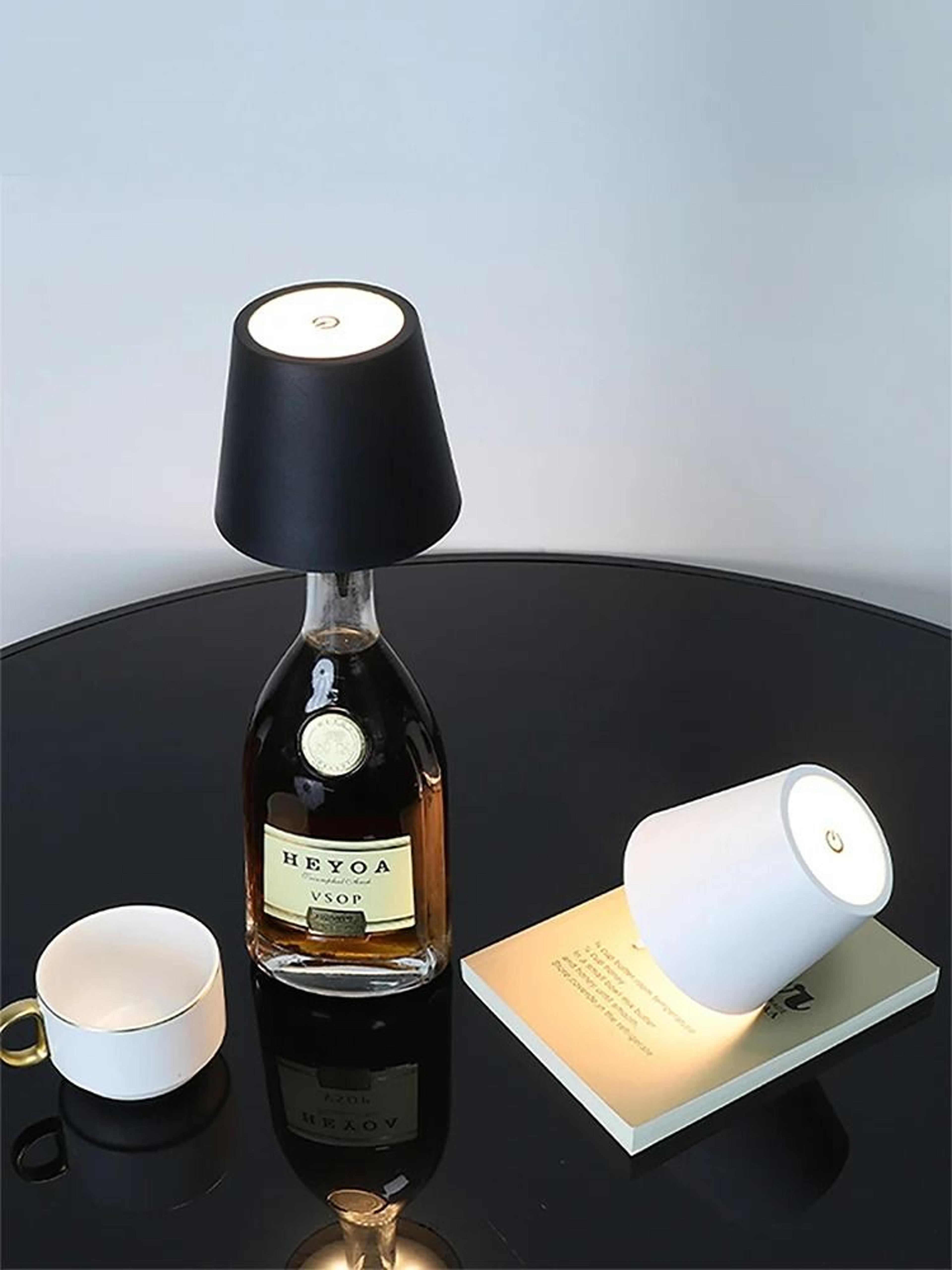Portable Wireless LED Wine Bottle Lamp Head 3